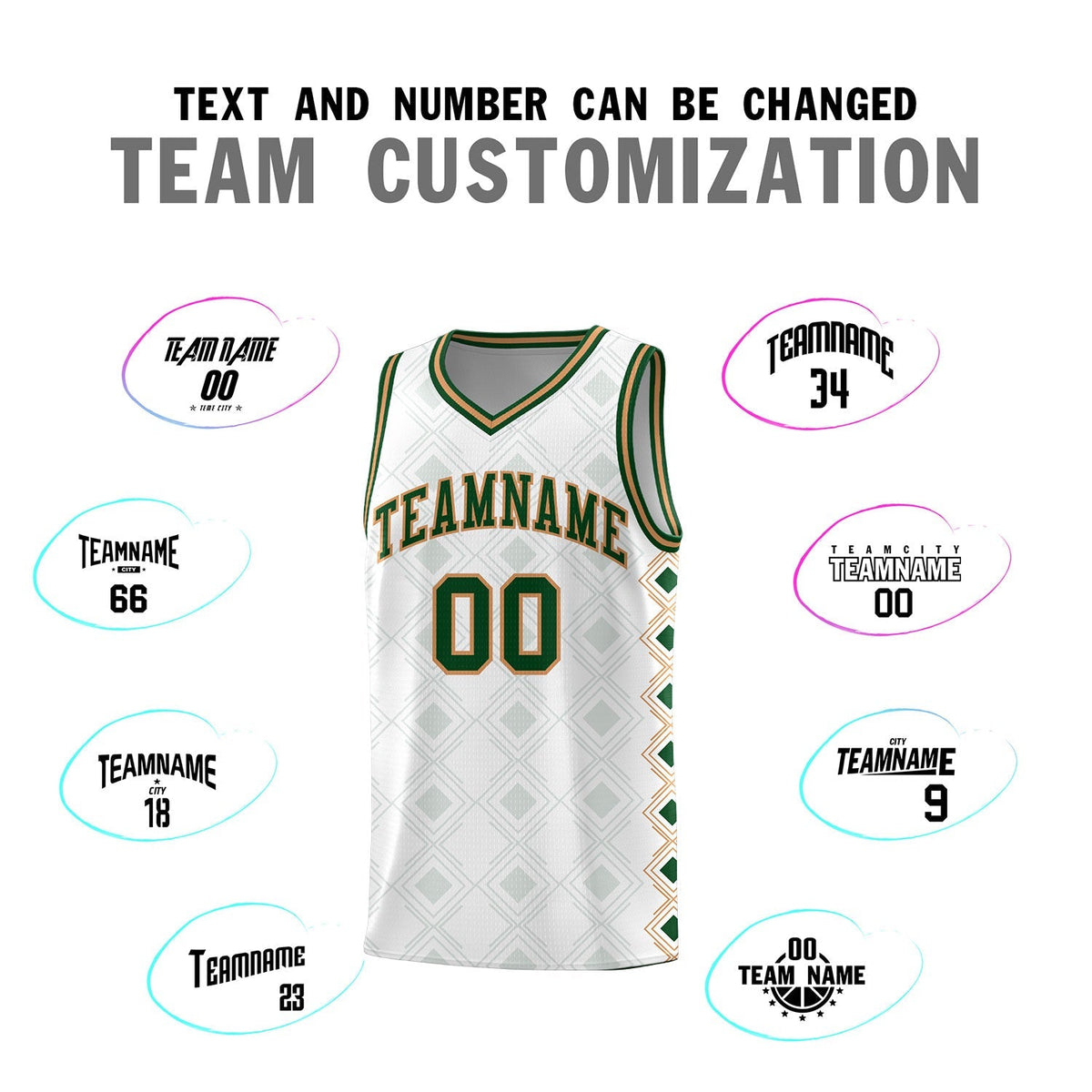 Custom White Side Blocks Sports Uniform Basketball Jersey|KXKSHOP