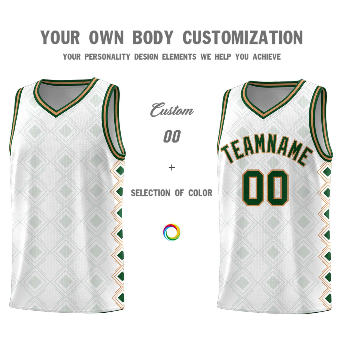 Custom White Side Blocks Sports Uniform Basketball Jersey|KXKSHOP