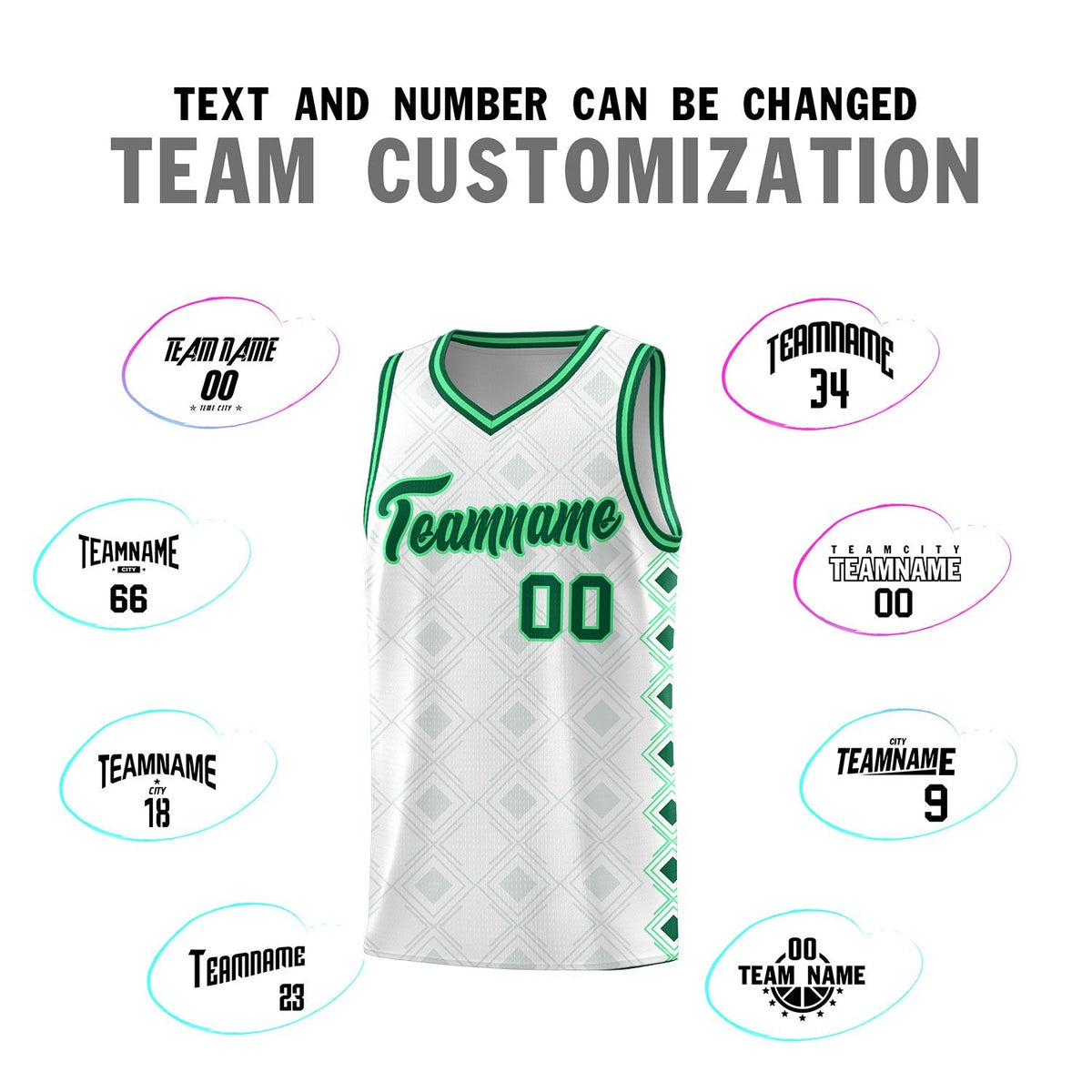 Custom White Side Blocks Sports Uniform Basketball Jersey|KXKSHOP