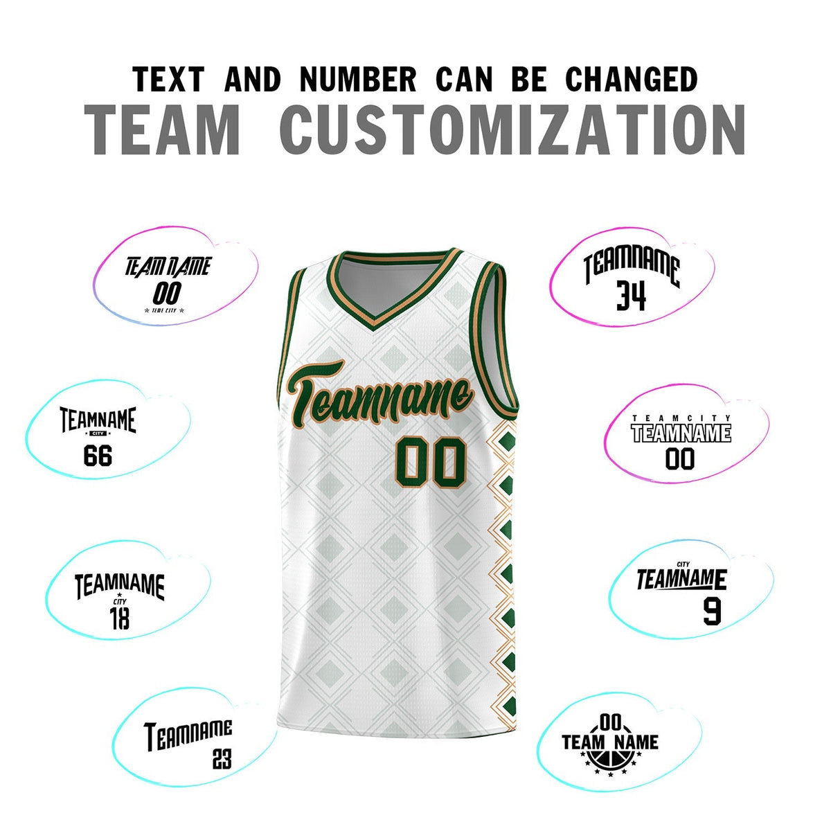 Custom White Side Blocks Sports Uniform Basketball Jersey|KXKSHOP