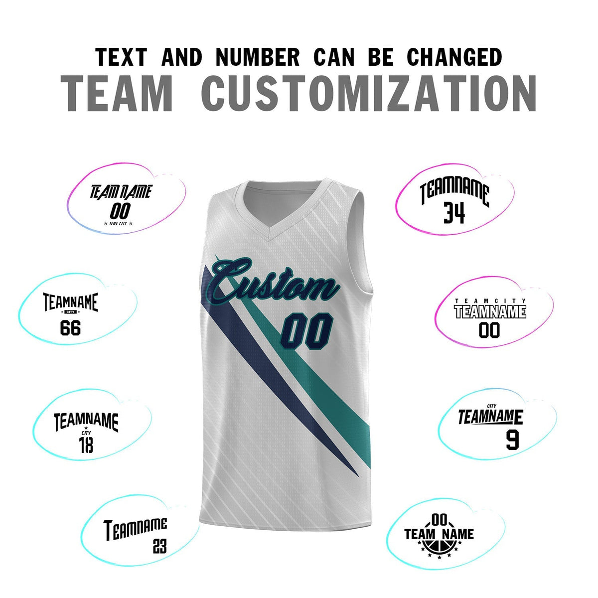 Custom Gray Diagonal Pinstripe Pattern Color Block Sports Uniform Basketball Jersey|KXKSHOP