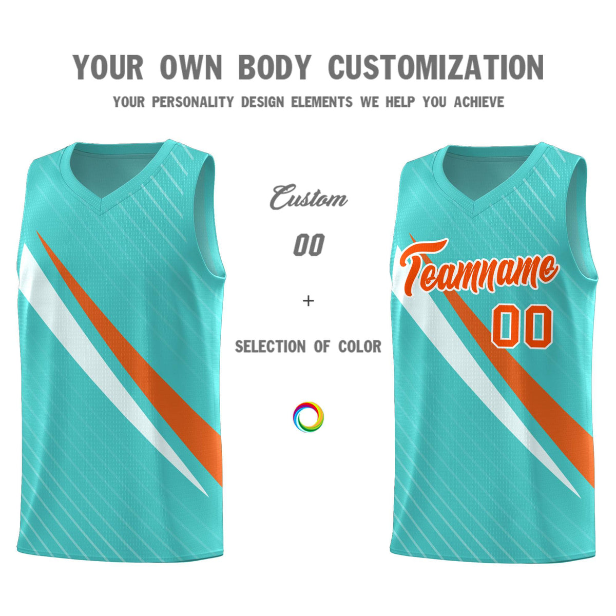 Custom Bright Green Diagonal Pinstripe Pattern Color Block Sports Uniform Basketball Jersey|KXKSHOP