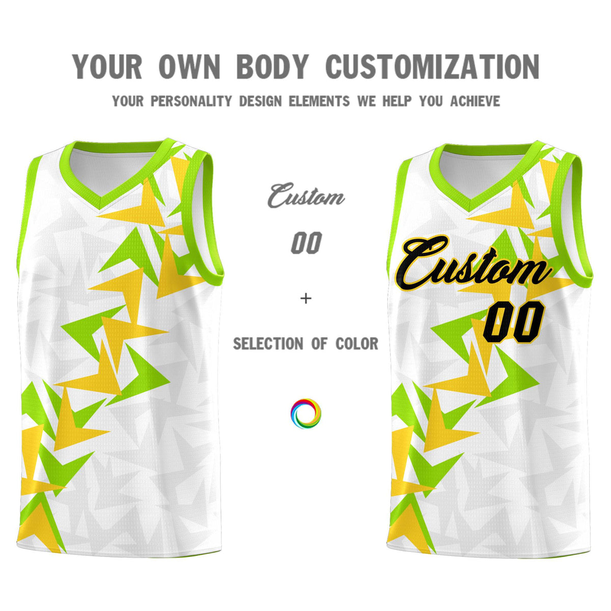 Custom White Boomerang Pattern Kits Basketball Jersey|KXKSHOP