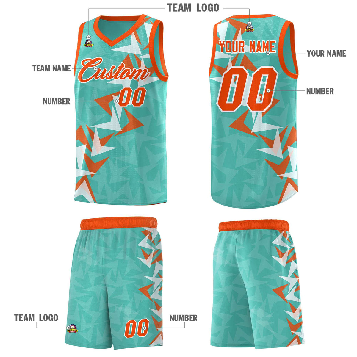 Custom Bright Green Boomerang Pattern Kits Basketball Jersey|KXKSHOP