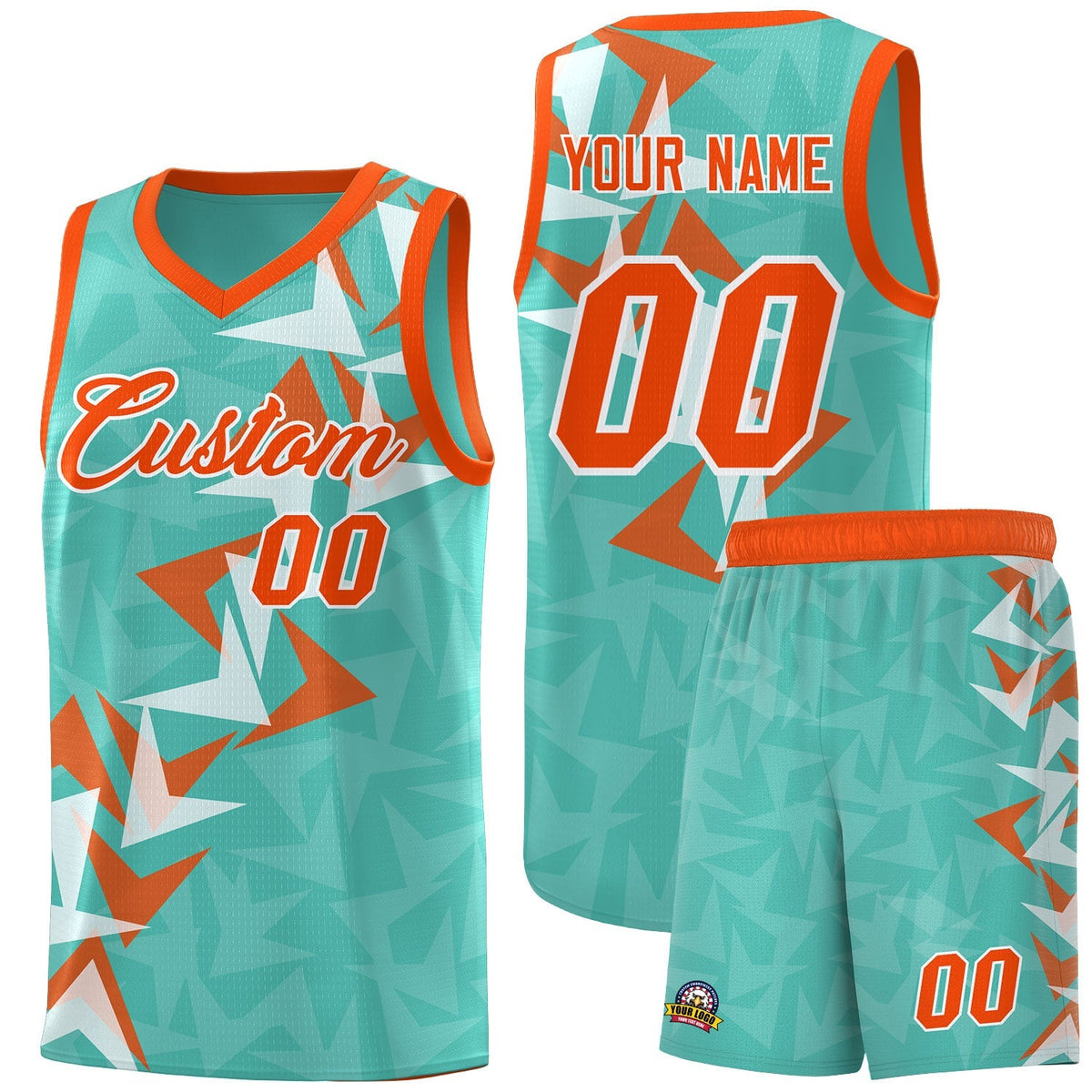 Custom Bright Green Boomerang Pattern Kits Basketball Jersey|KXKSHOP