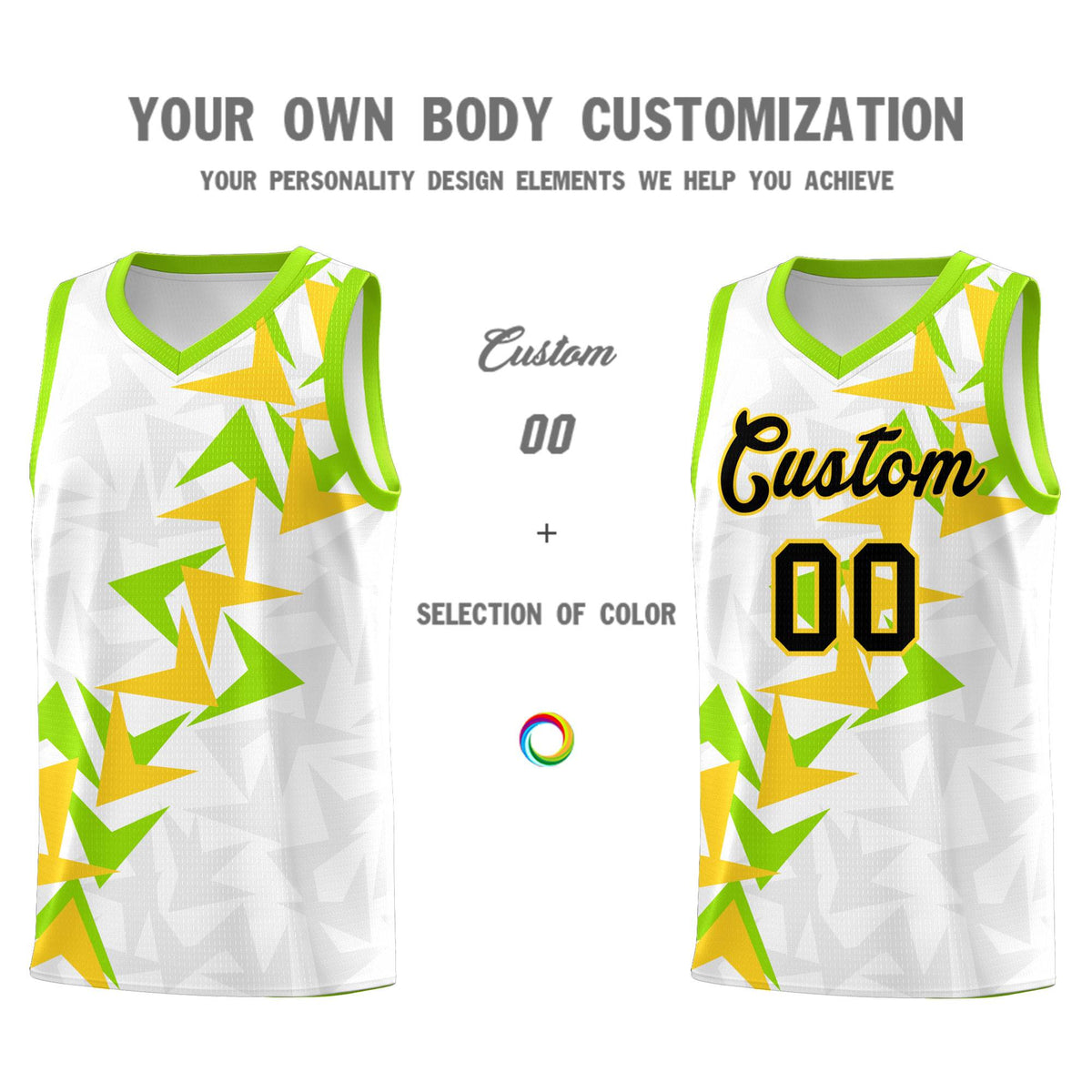 Custom White Boomerang Pattern Kits Basketball Jersey|KXKSHOP