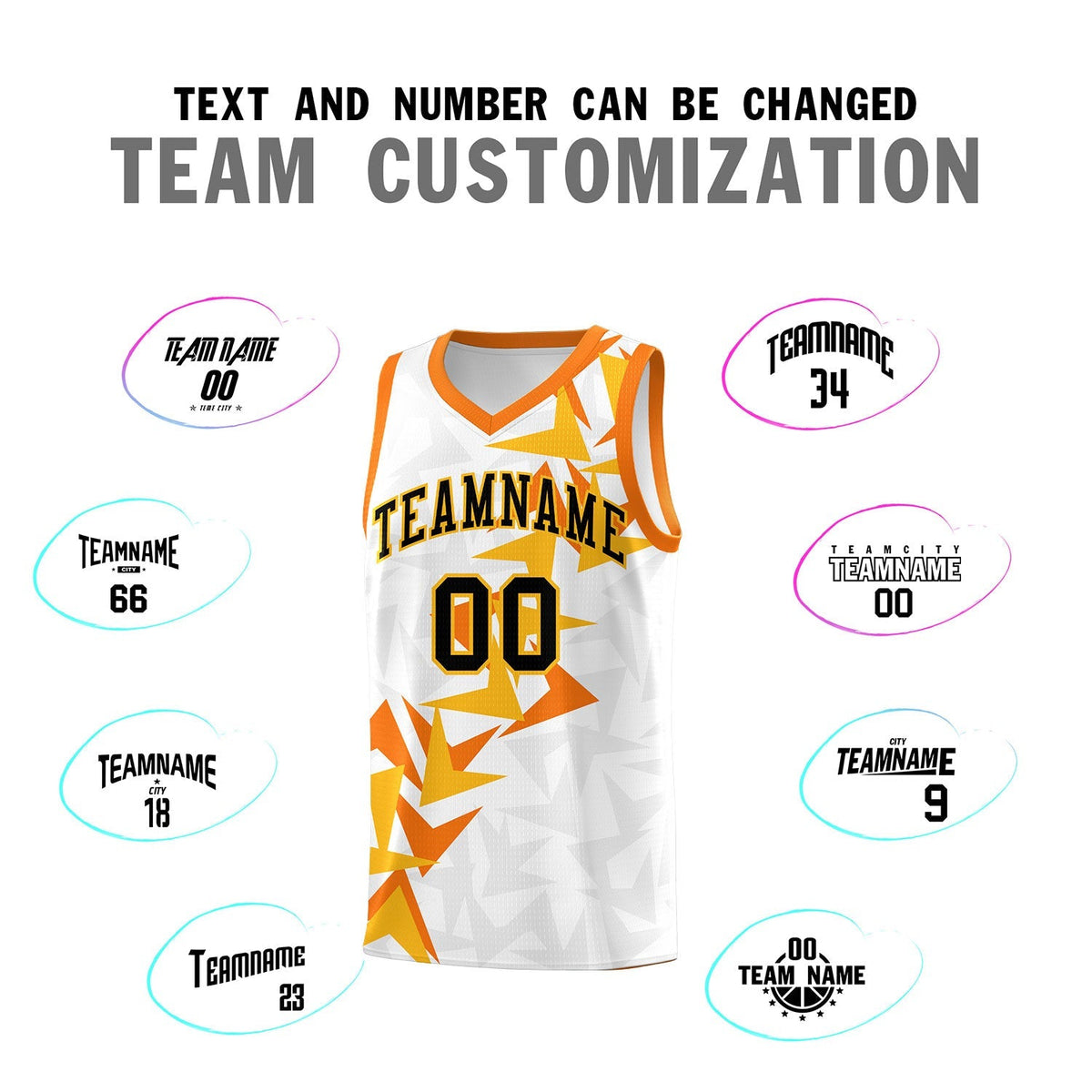 Custom White Boomerang Pattern Kits Basketball Jersey|KXKSHOP
