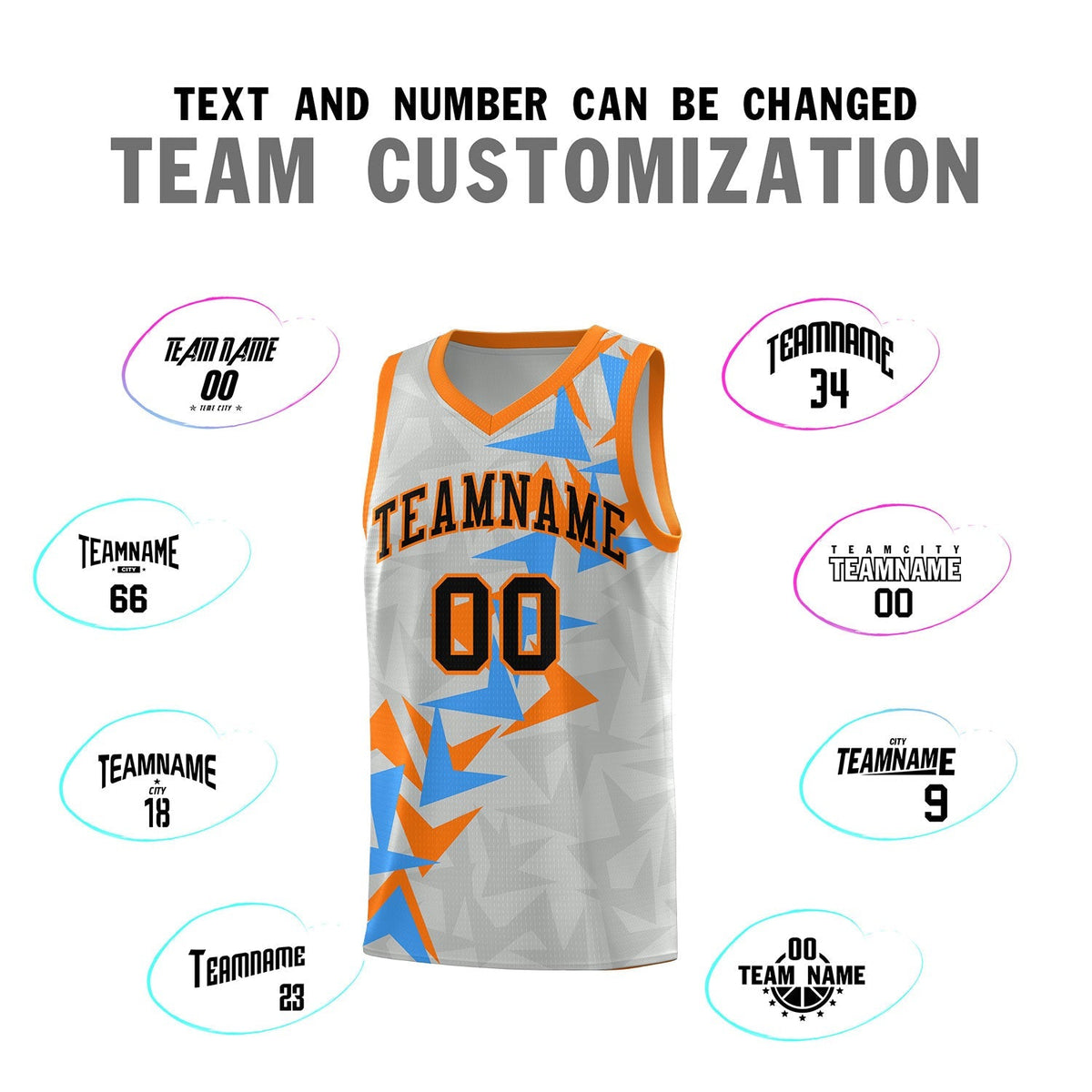 Custom Gray Boomerang Pattern Kits Basketball Jersey|KXKSHOP