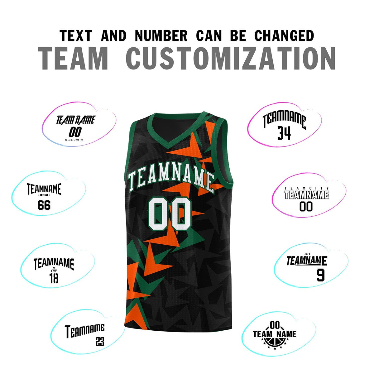 Custom Black Boomerang Pattern Kits Basketball Jersey|KXKSHOP