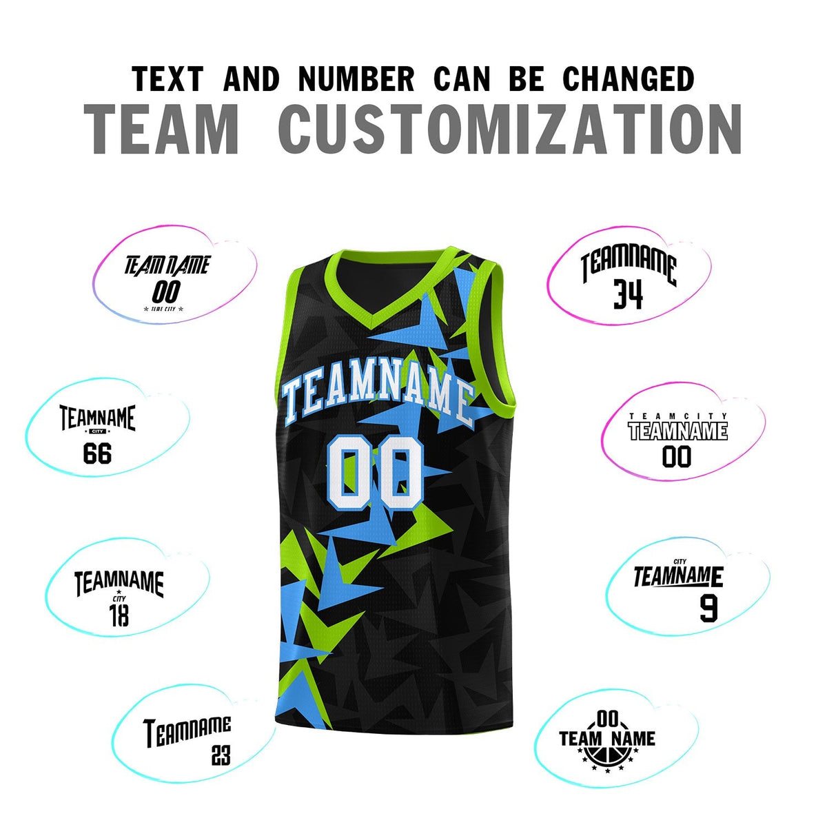 Custom Black Boomerang Pattern Kits Basketball Jersey|KXKSHOP