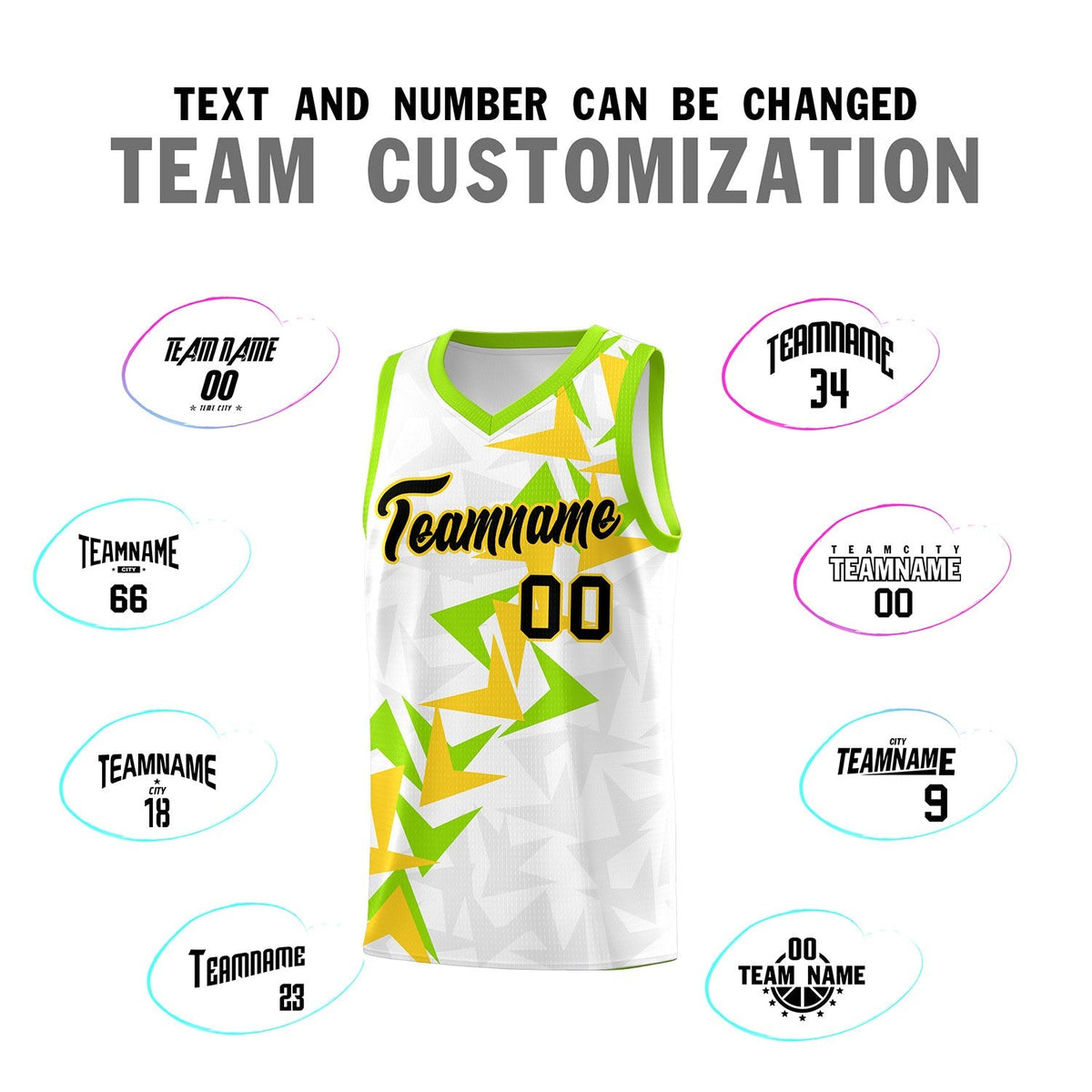 Custom White Boomerang Pattern Kits Basketball Jersey|KXKSHOP