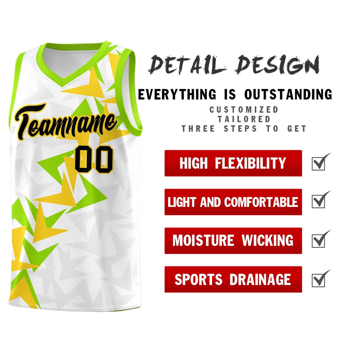 Custom White Boomerang Pattern Kits Basketball Jersey|KXKSHOP