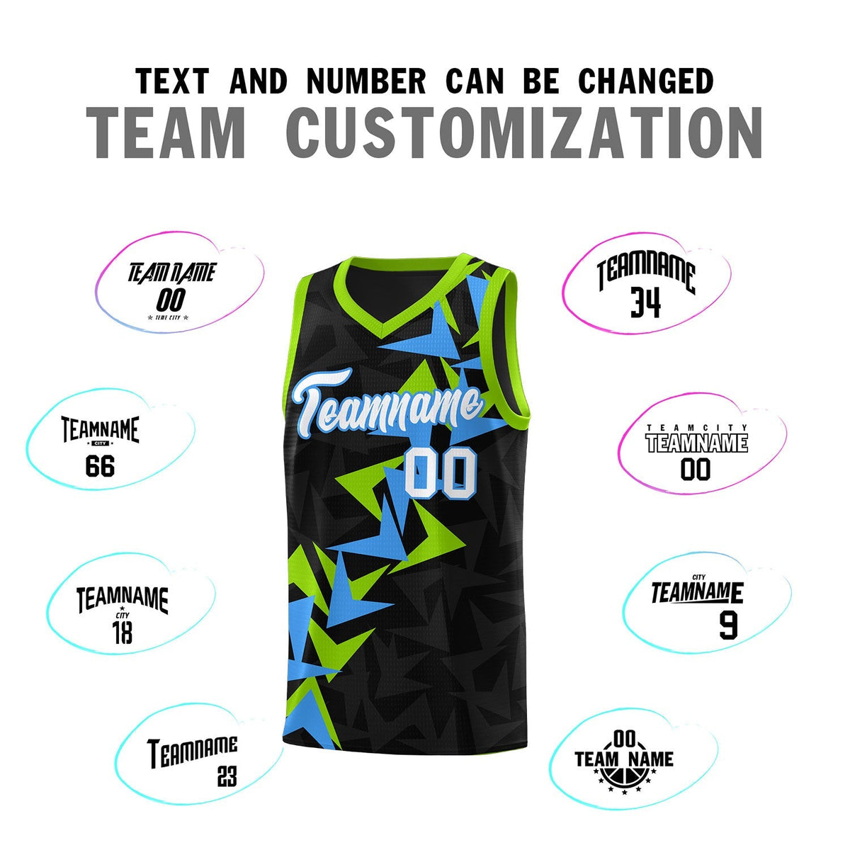 Custom Black Boomerang Pattern Kits Basketball Jersey|KXKSHOP