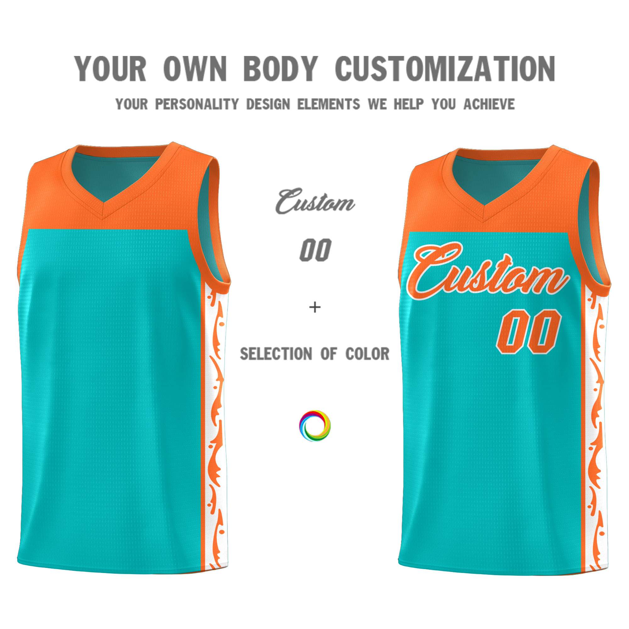 Custom Bright Green Side Pattern Sports Uniform Basketball Jersey|KXKSHOP