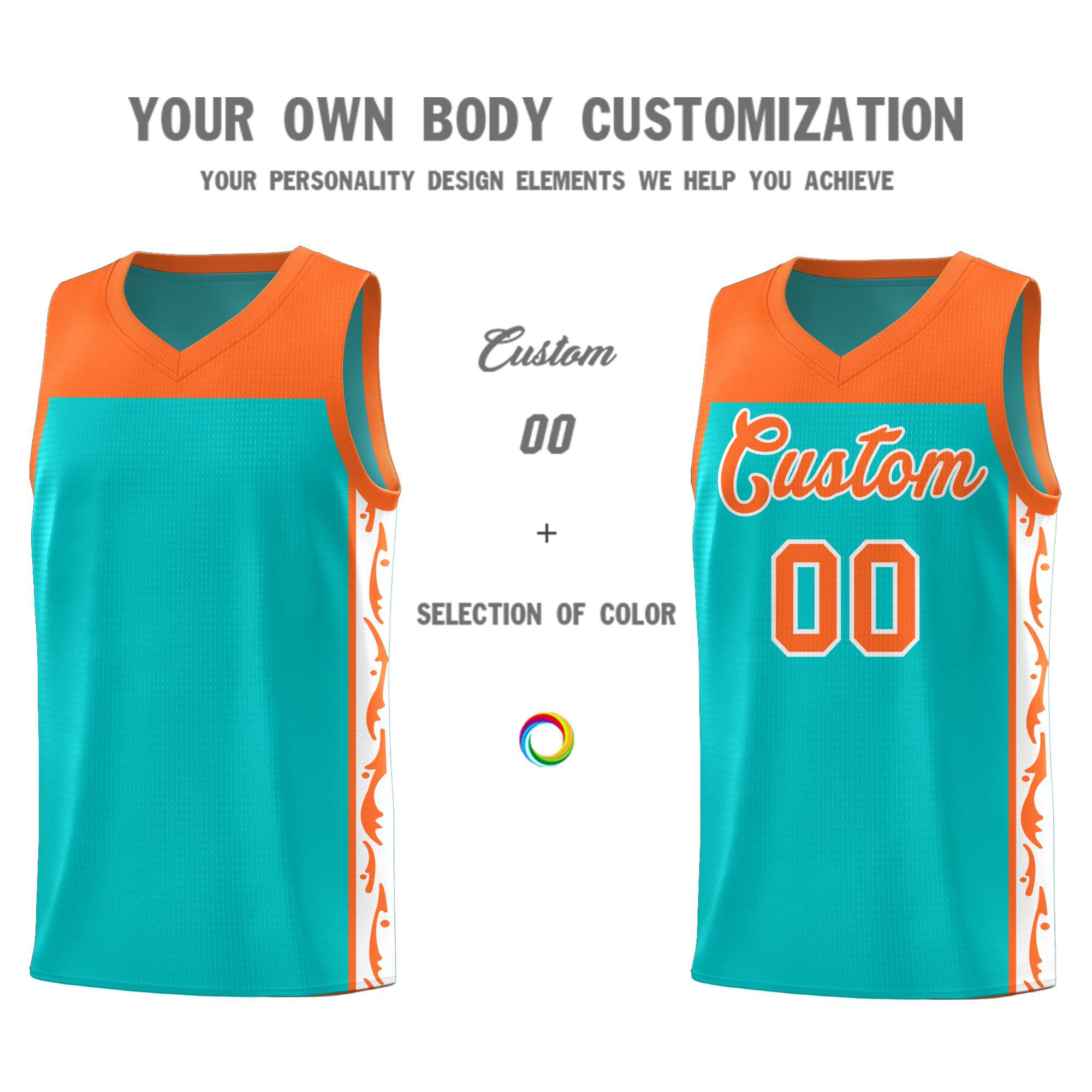 Custom Bright Green Side Pattern Sports Uniform Basketball Jersey|KXKSHOP