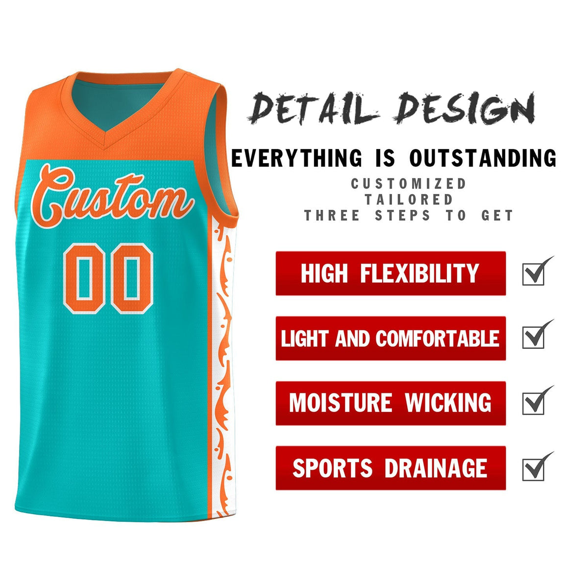Custom Bright Green Side Pattern Sports Uniform Basketball Jersey|KXKSHOP