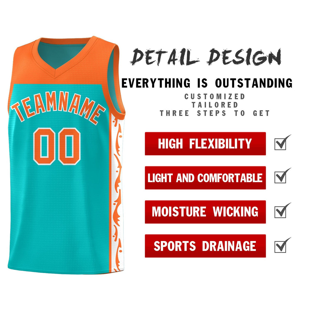 Custom Bright Green Side Pattern Sports Uniform Basketball Jersey|KXKSHOP