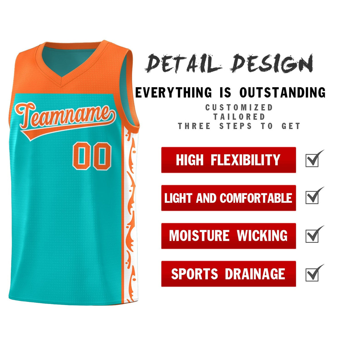 Custom Bright Green Side Pattern Sports Uniform Basketball Jersey|KXKSHOP