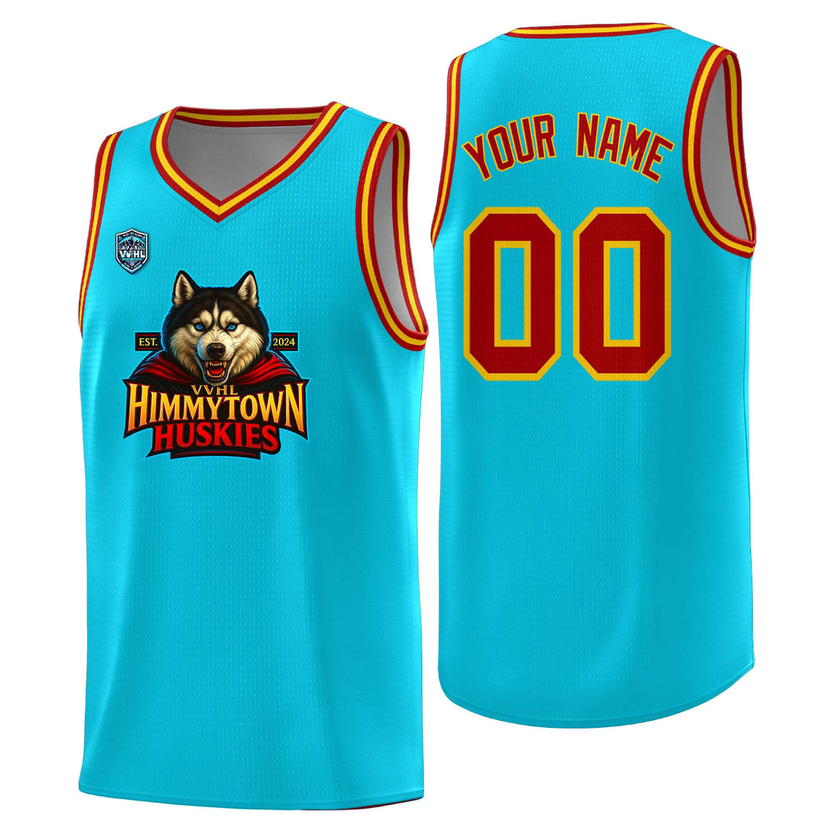 VVHL Sky Blue S7-Himmytown-huskies-2 Tops Basketball Jersey|KXKSHOP