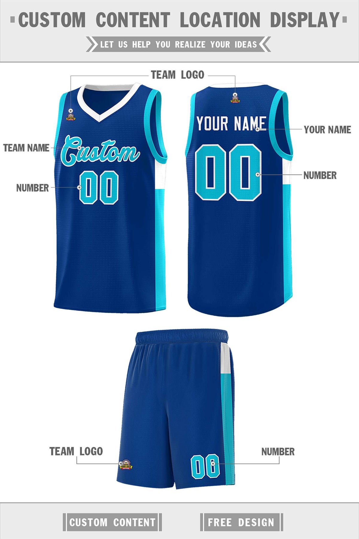 Custom Neon Green Navy-White Side Two-Tone Classic Sports Uniform Basketball Jersey |KXKSHOP
