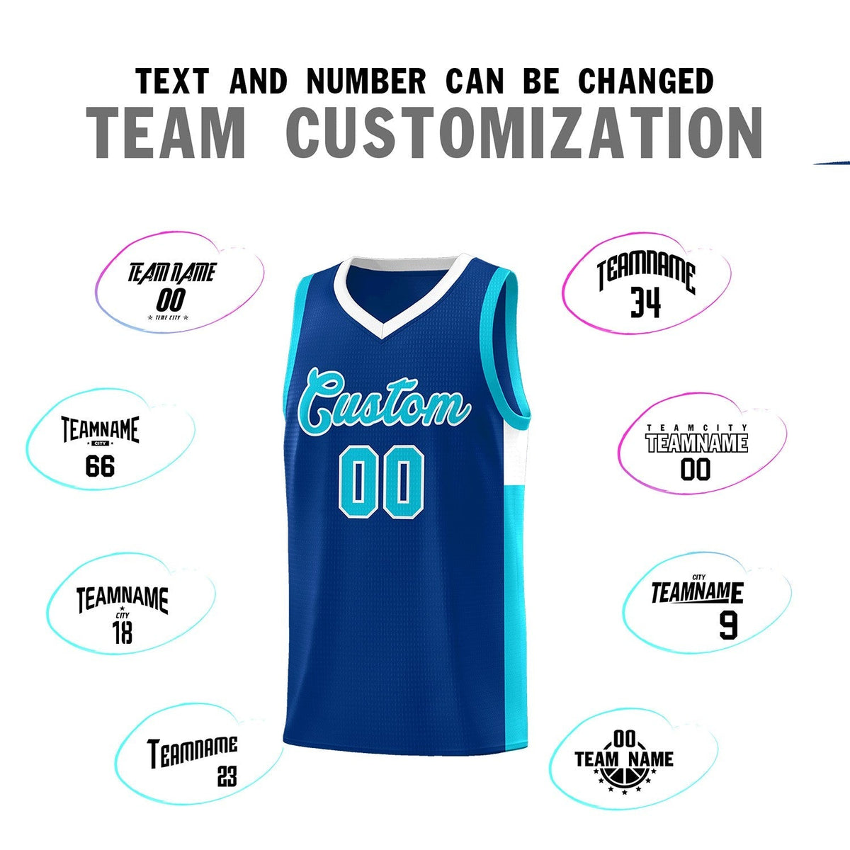 Custom Neon Green Navy-White Side Two-Tone Classic Sports Uniform Basketball Jersey |KXKSHOP