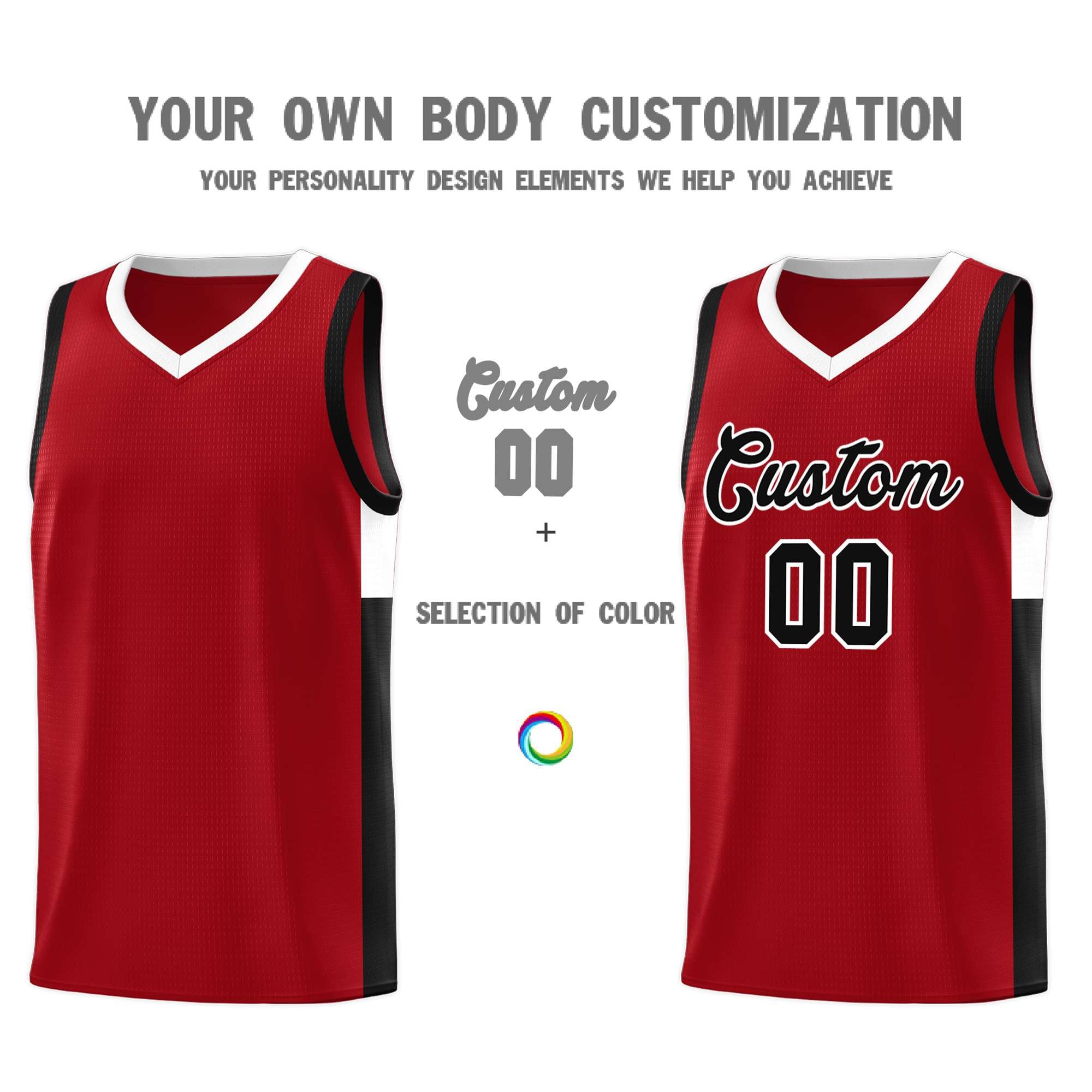 Custom Neon Green Navy-White Side Two-Tone Classic Sports Uniform Basketball Jersey |KXKSHOP