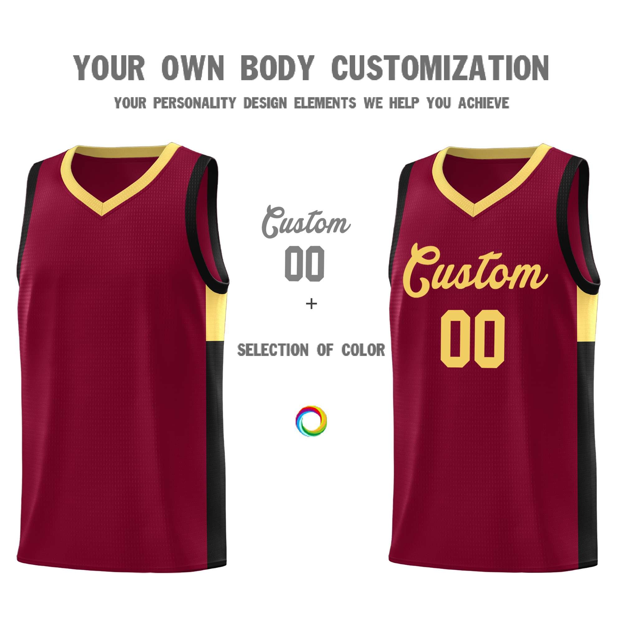 Custom Neon Green Navy-White Side Two-Tone Classic Sports Uniform Basketball Jersey |KXKSHOP
