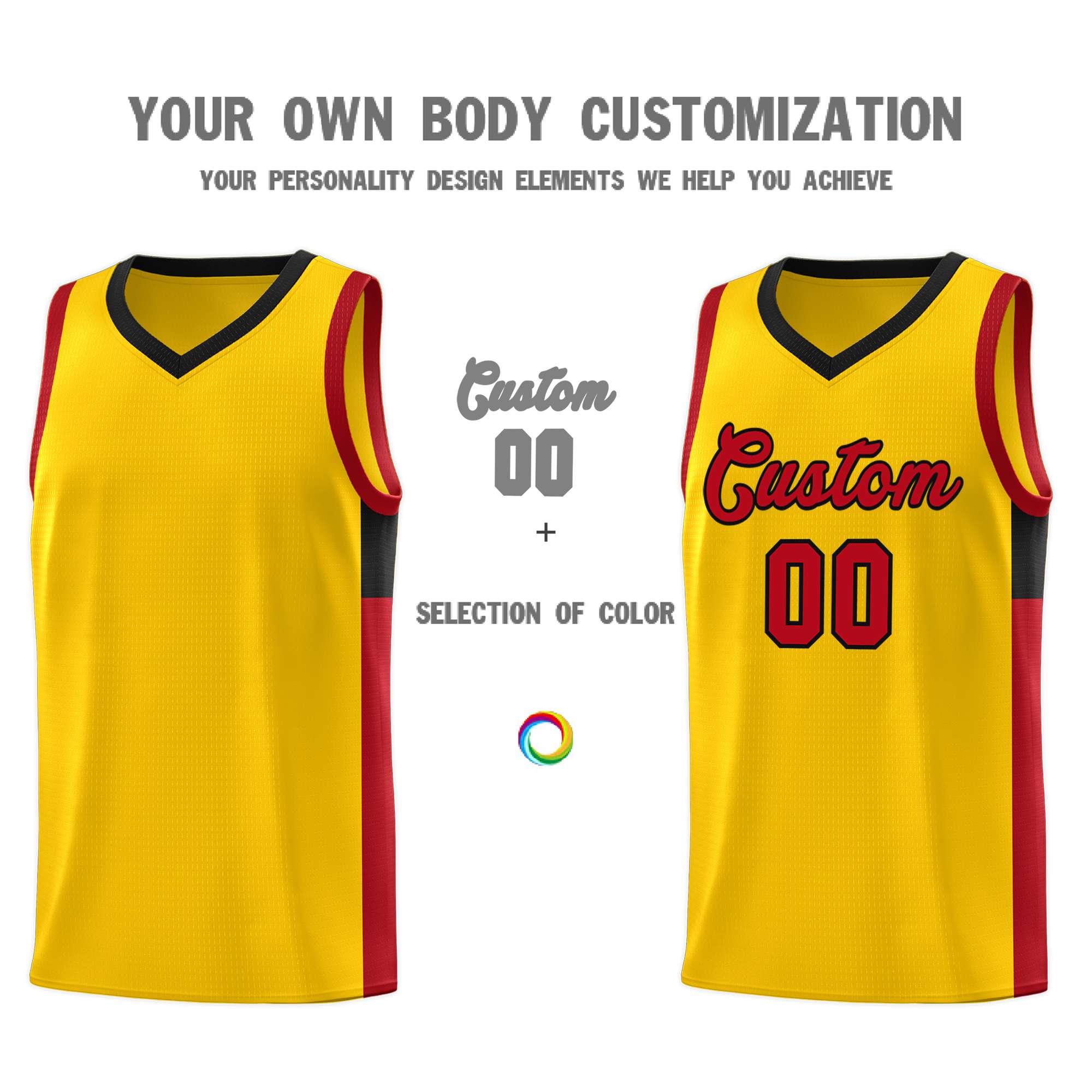 Custom Neon Green Navy-White Side Two-Tone Classic Sports Uniform Basketball Jersey |KXKSHOP