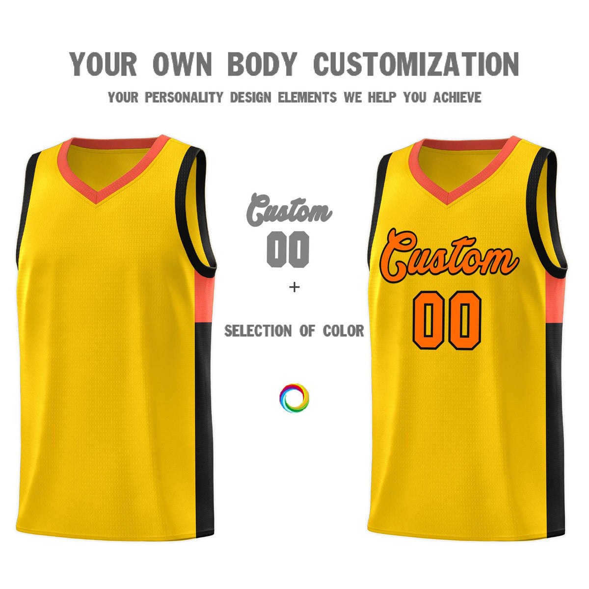 Custom Neon Green Navy-White Side Two-Tone Classic Sports Uniform Basketball Jersey |KXKSHOP