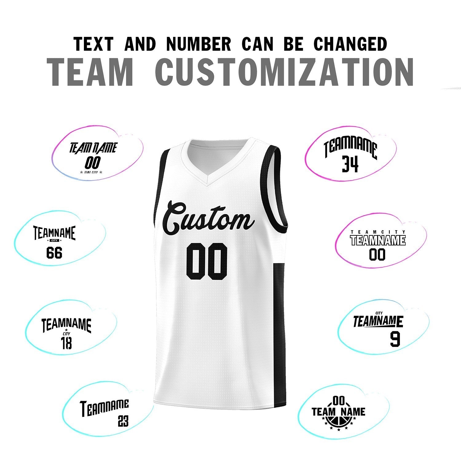 Custom Neon Green Navy-White Side Two-Tone Classic Sports Uniform Basketball Jersey |KXKSHOP