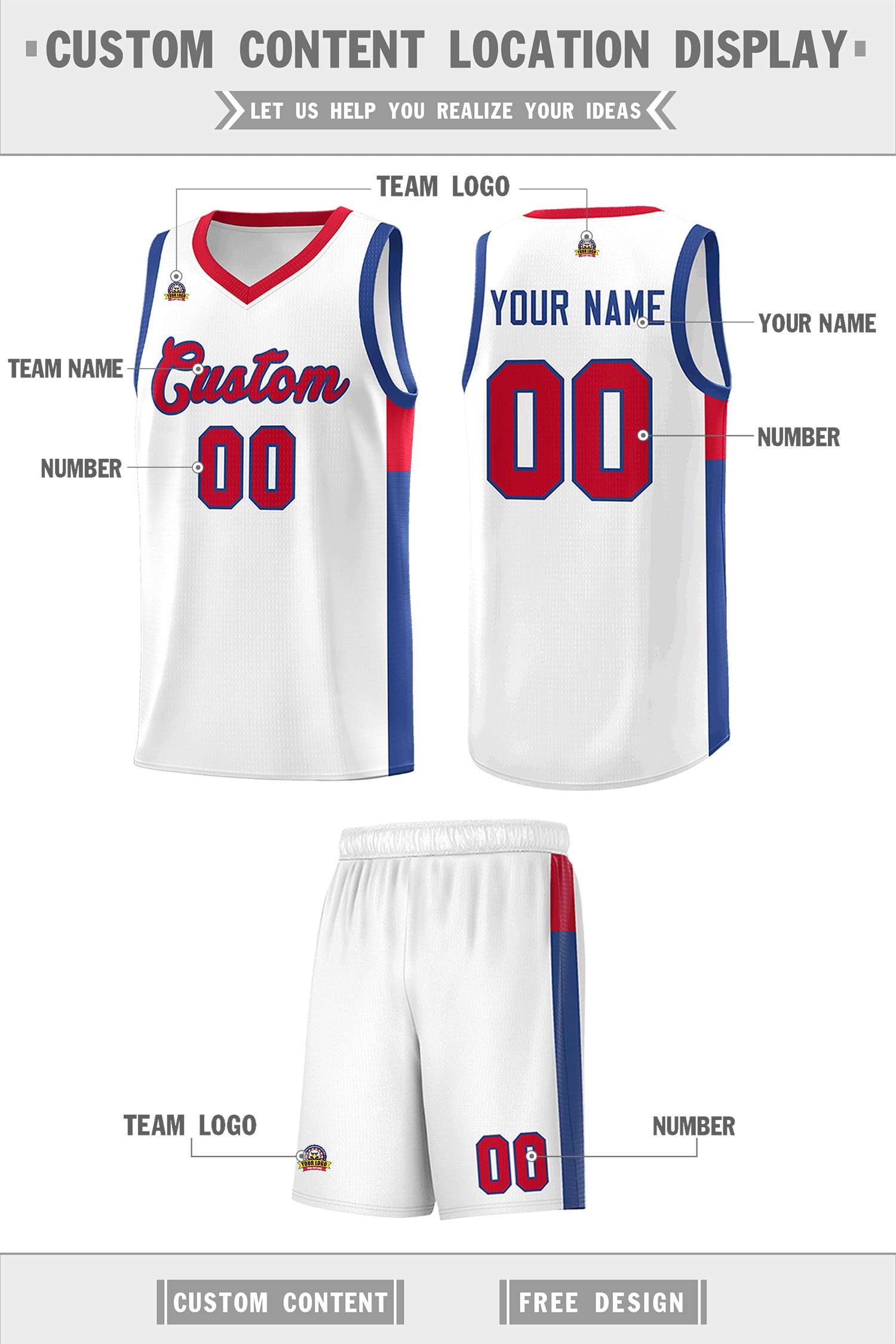 Custom Neon Green Navy-White Side Two-Tone Classic Sports Uniform Basketball Jersey |KXKSHOP