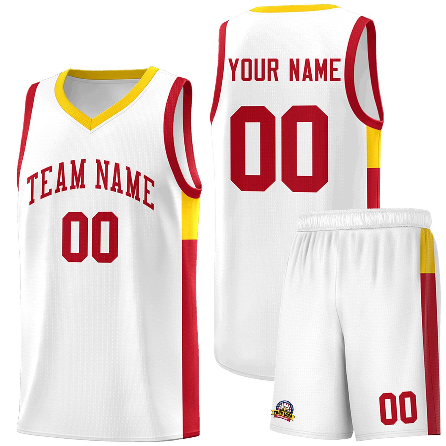 Custom Neon Green Navy-White Side Two-Tone Classic Sports Uniform Basketball Jersey |KXKSHOP