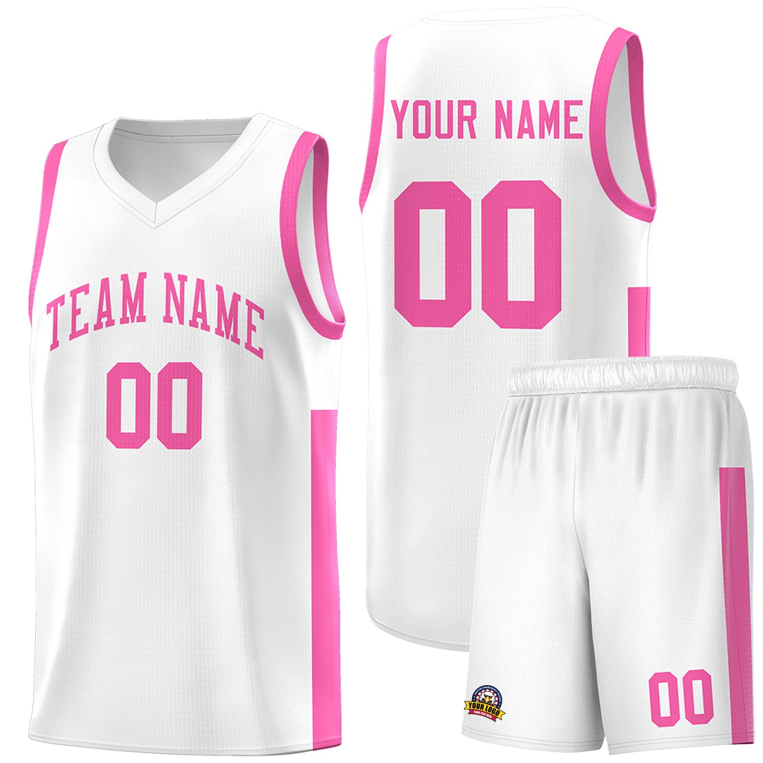 Custom Neon Green Navy-White Side Two-Tone Classic Sports Uniform Basketball Jersey |KXKSHOP