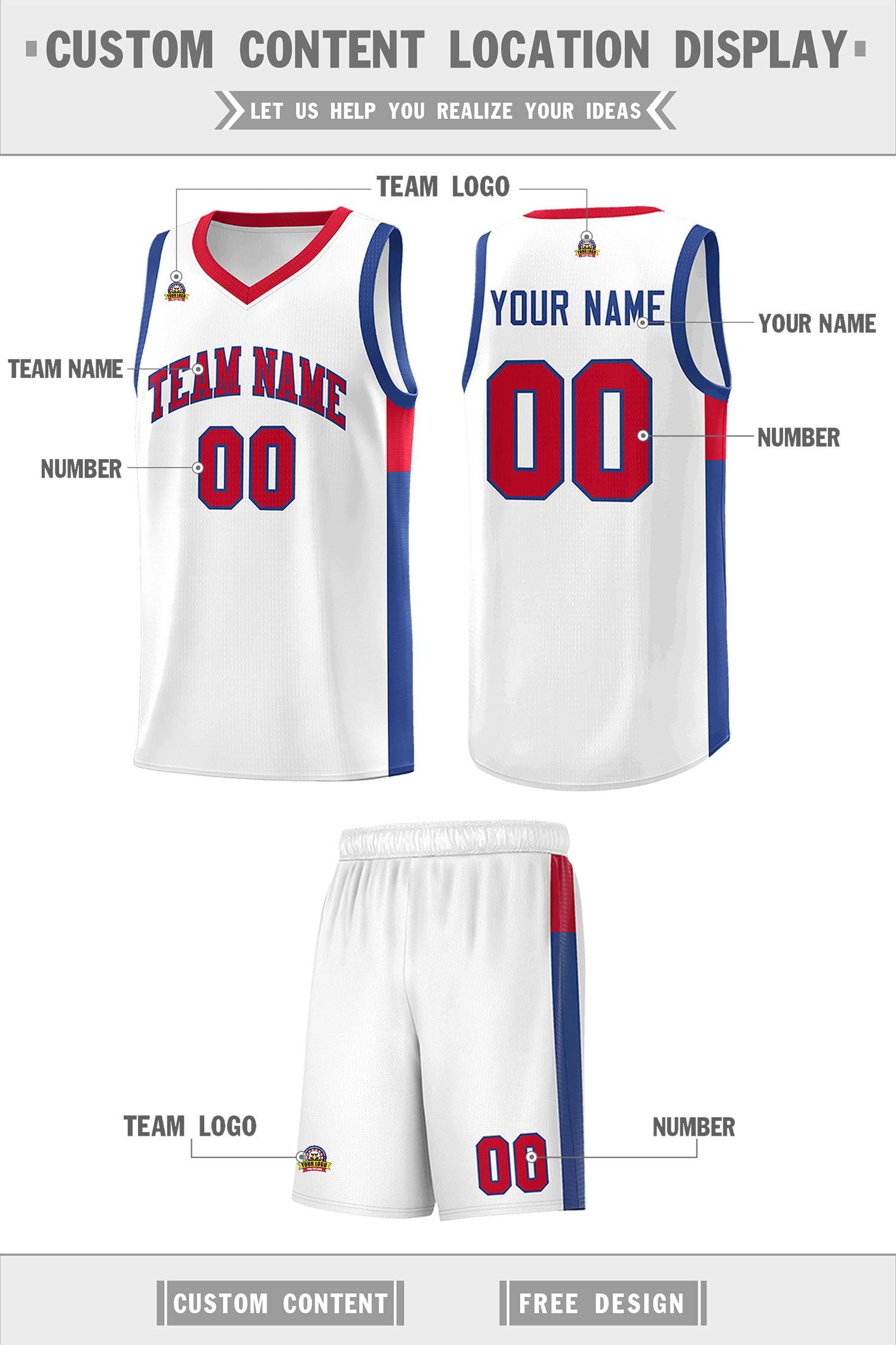Custom Neon Green Navy-White Side Two-Tone Classic Sports Uniform Basketball Jersey |KXKSHOP