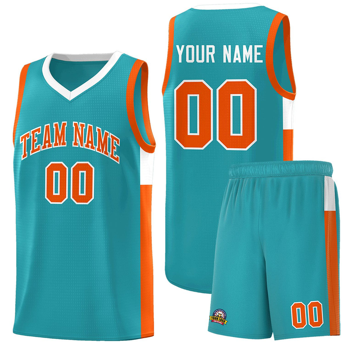 Custom Neon Green Navy-White Side Two-Tone Classic Sports Uniform Basketball Jersey |KXKSHOP