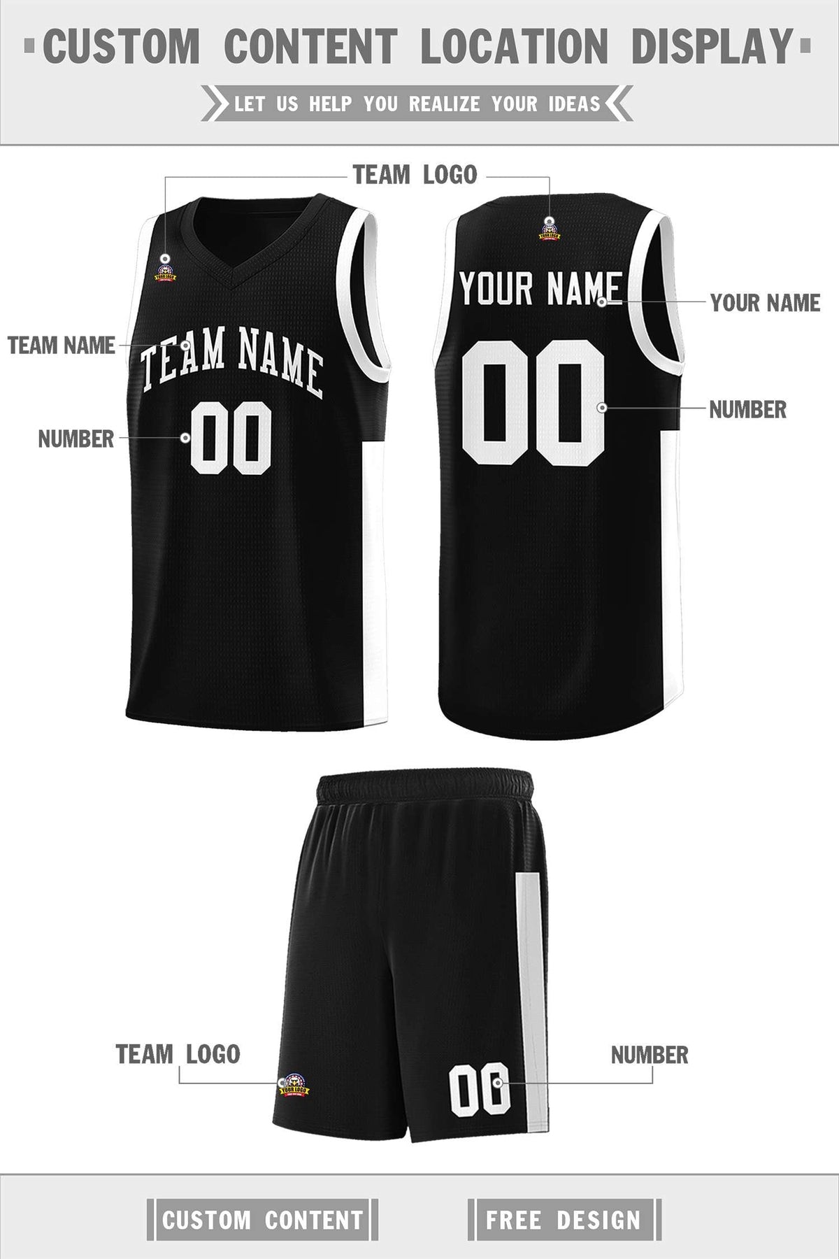 Custom Neon Green Navy-White Side Two-Tone Classic Sports Uniform Basketball Jersey |KXKSHOP