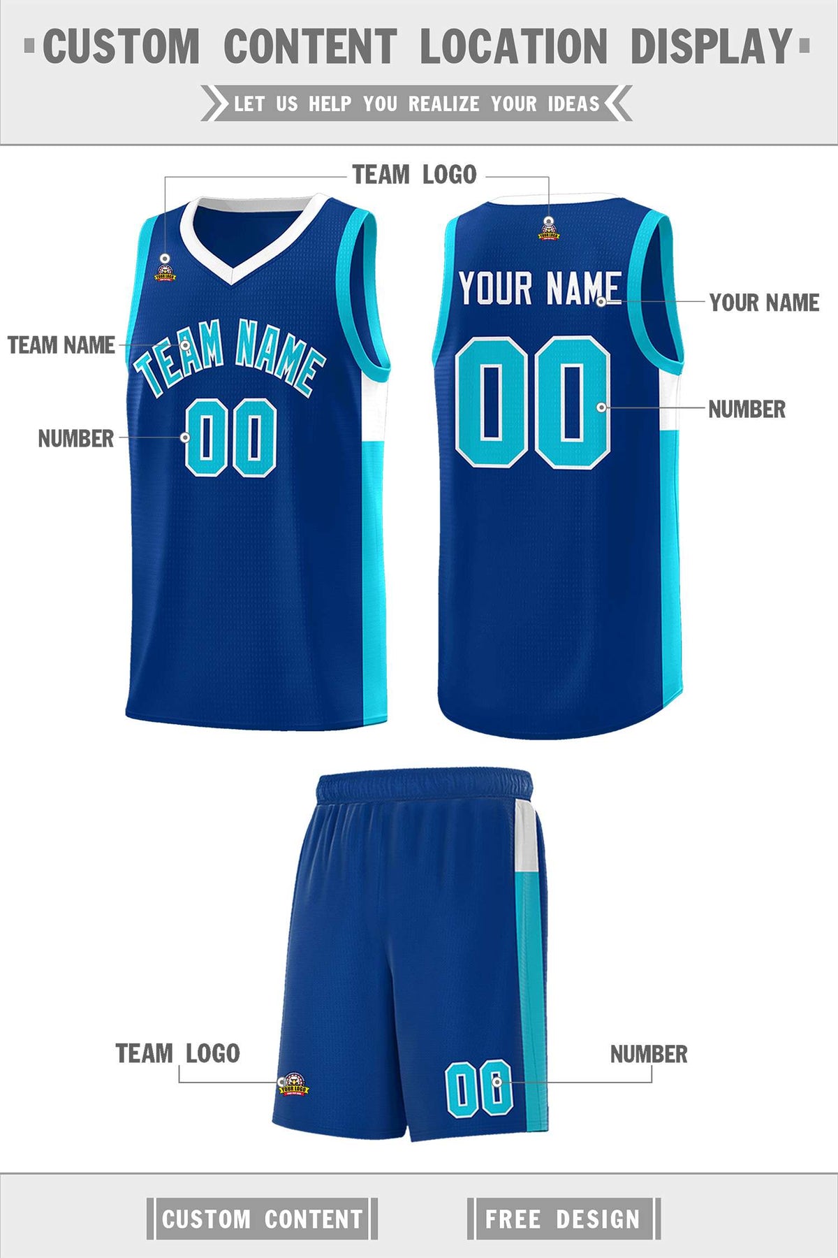 Custom Neon Green Navy-White Side Two-Tone Classic Sports Uniform Basketball Jersey |KXKSHOP