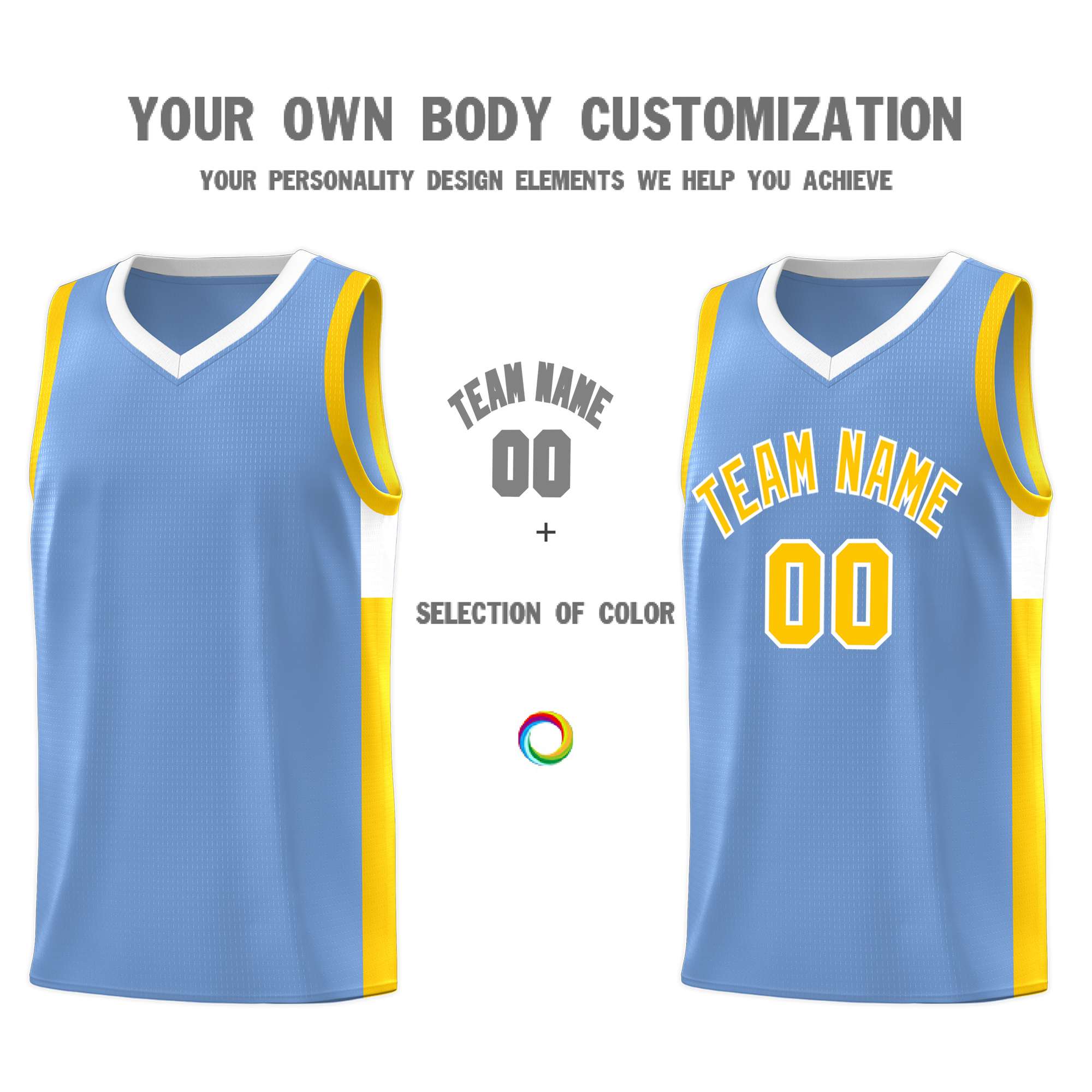 Custom Neon Green Navy-White Side Two-Tone Classic Sports Uniform Basketball Jersey |KXKSHOP