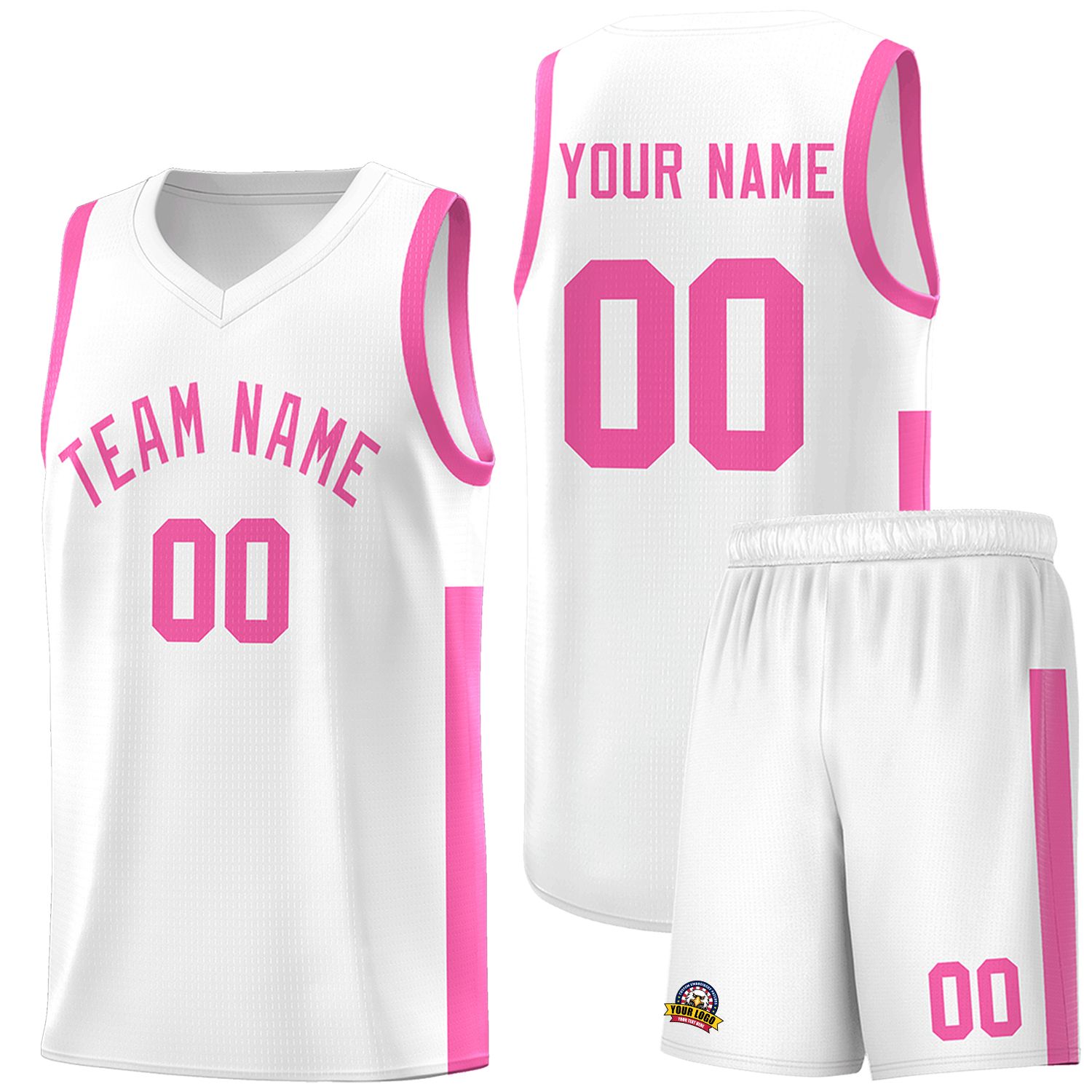 Custom Neon Green Navy-White Side Two-Tone Classic Sports Uniform Basketball Jersey |KXKSHOP