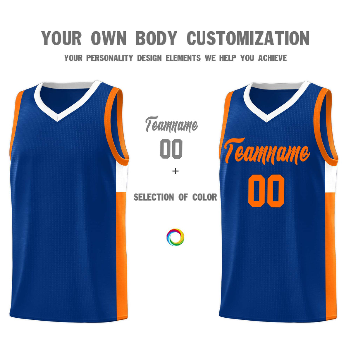 Custom Neon Green Navy-White Side Two-Tone Classic Sports Uniform Basketball Jersey |KXKSHOP