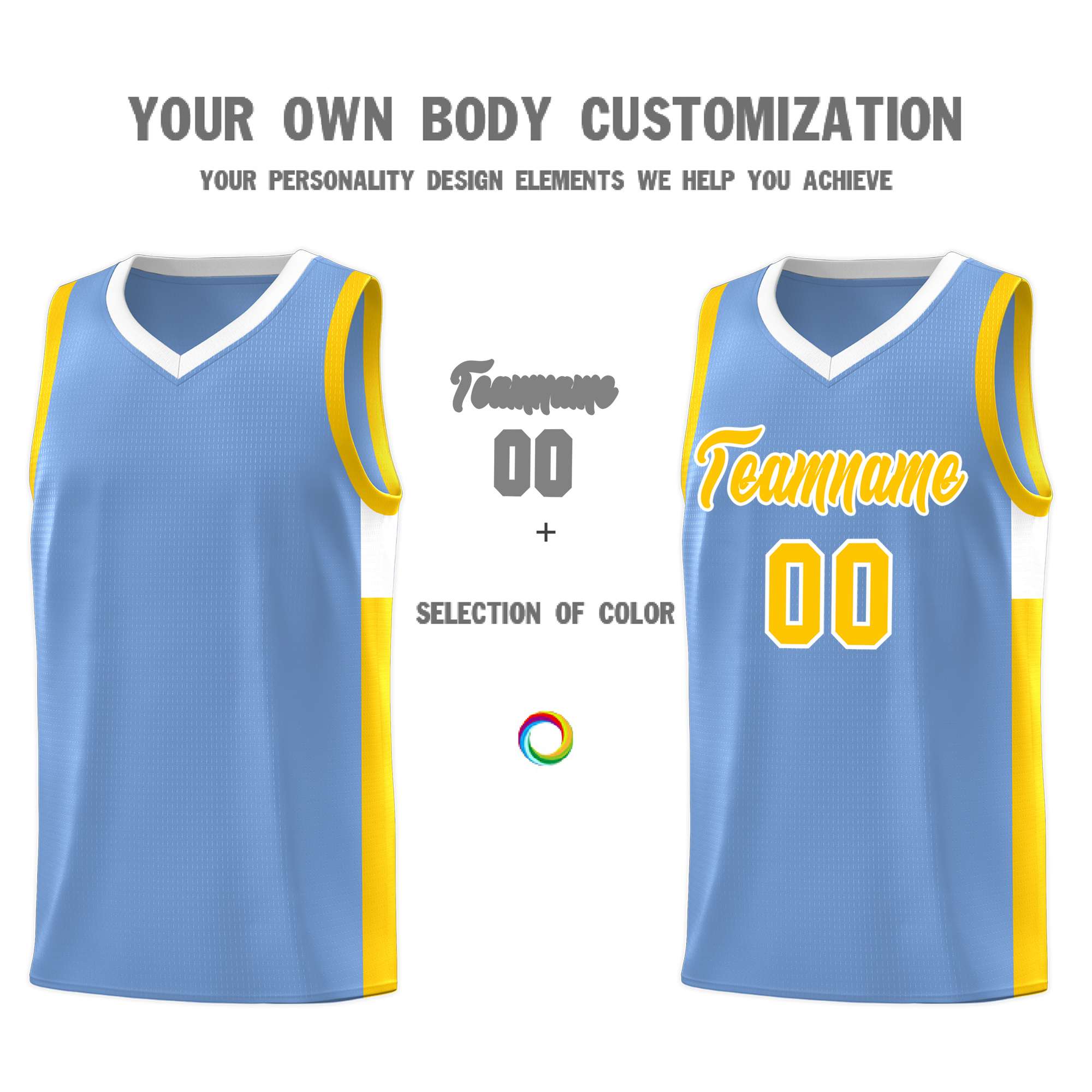 Custom Neon Green Navy-White Side Two-Tone Classic Sports Uniform Basketball Jersey |KXKSHOP
