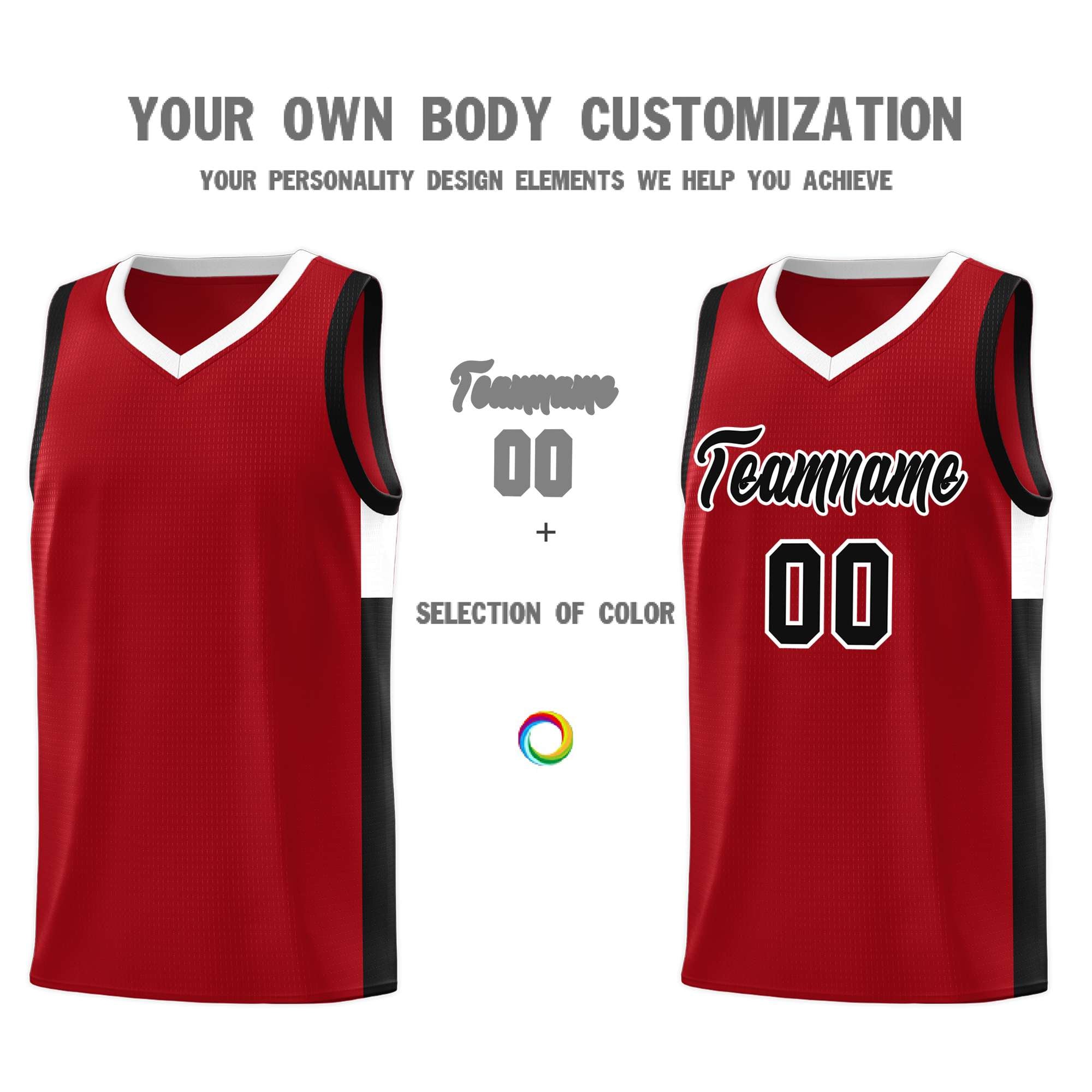 Custom Neon Green Navy-White Side Two-Tone Classic Sports Uniform Basketball Jersey |KXKSHOP