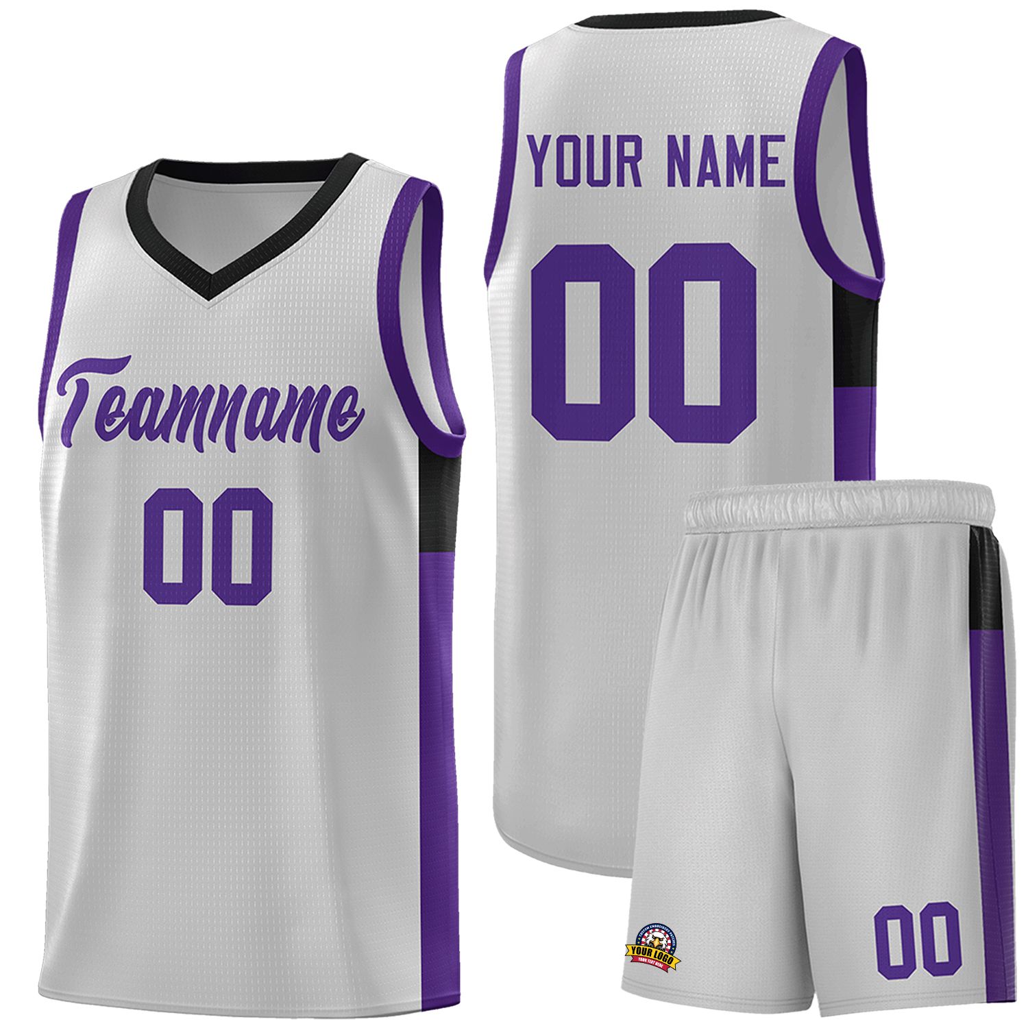 Custom Neon Green Navy-White Side Two-Tone Classic Sports Uniform Basketball Jersey |KXKSHOP