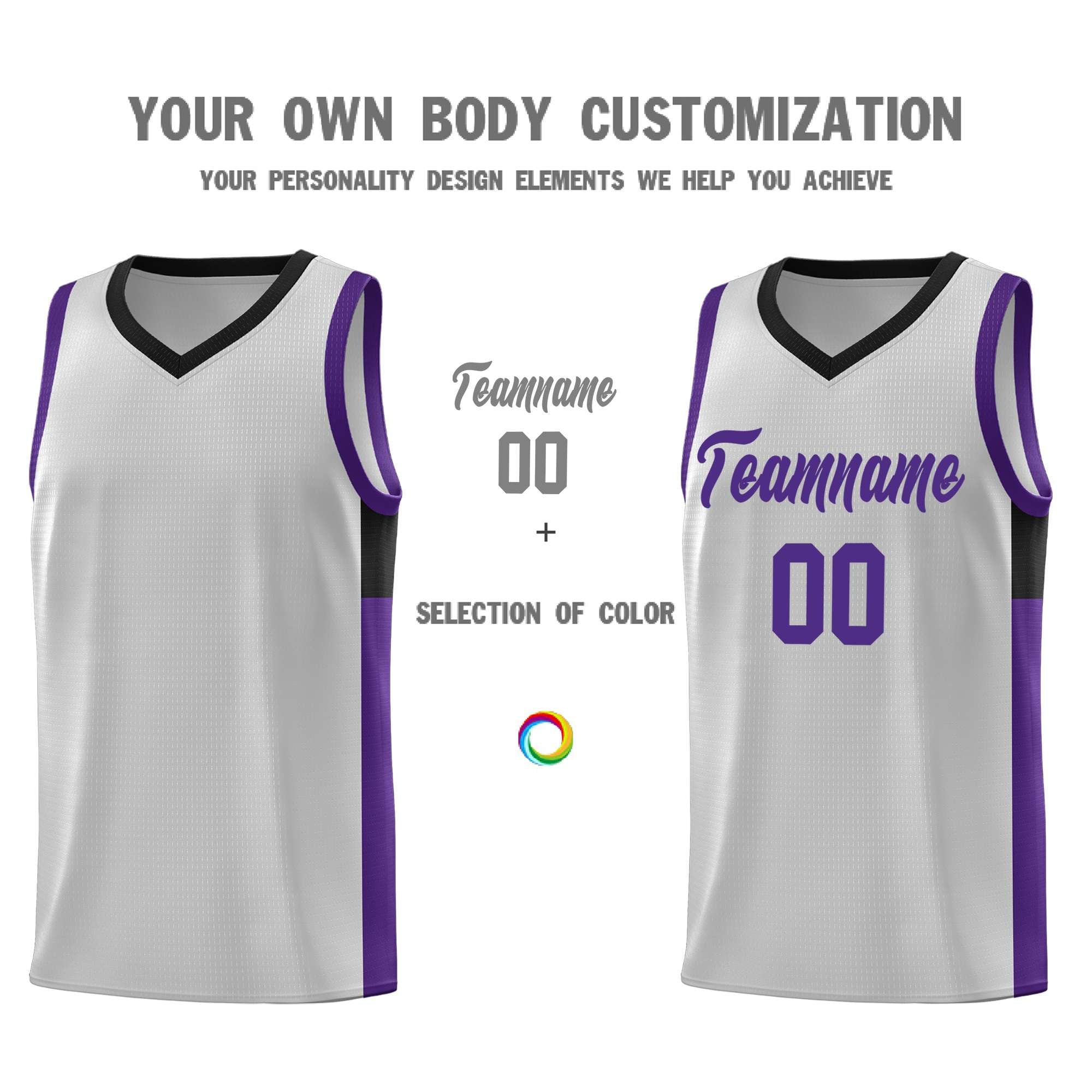 Custom Neon Green Navy-White Side Two-Tone Classic Sports Uniform Basketball Jersey |KXKSHOP