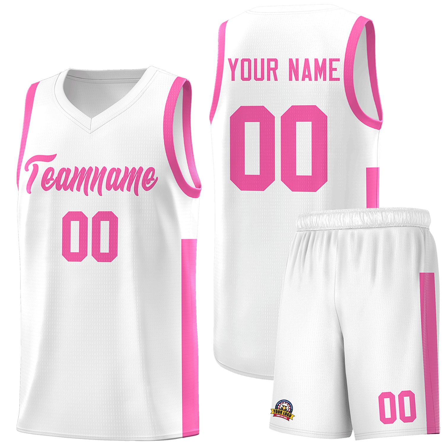 Custom Neon Green Navy-White Side Two-Tone Classic Sports Uniform Basketball Jersey |KXKSHOP