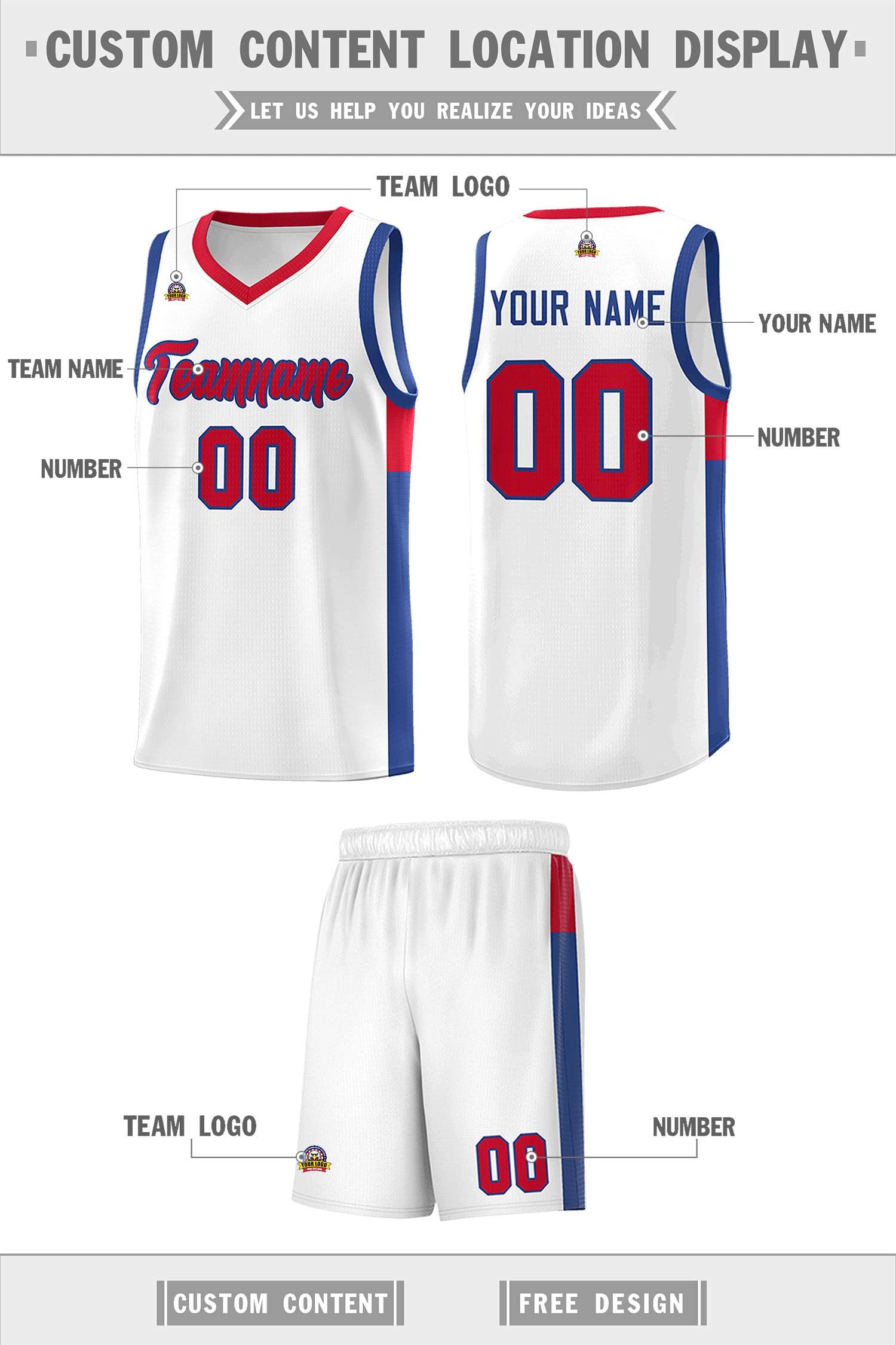 Custom Neon Green Navy-White Side Two-Tone Classic Sports Uniform Basketball Jersey |KXKSHOP