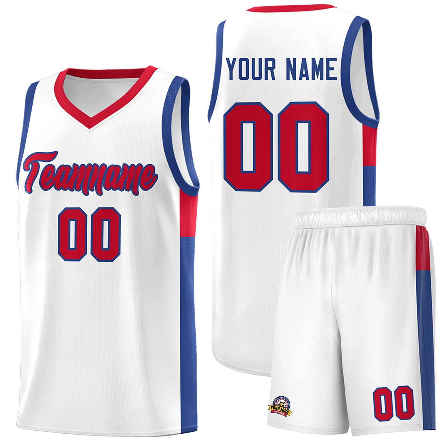 Custom Neon Green Navy-White Side Two-Tone Classic Sports Uniform Basketball Jersey |KXKSHOP