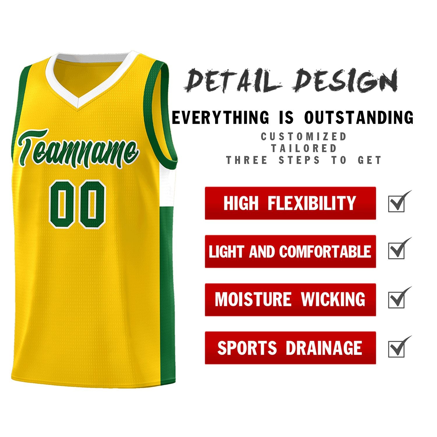Custom Neon Green Navy-White Side Two-Tone Classic Sports Uniform Basketball Jersey |KXKSHOP