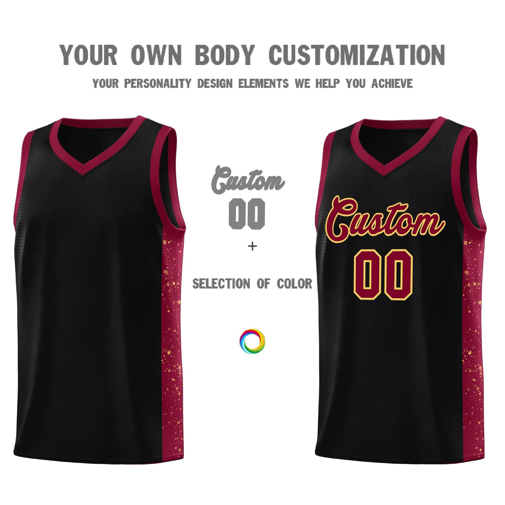 Custom Neon Green Navy-White Side Two-Tone Classic Sports Uniform Basketball Jersey |KXKSHOP