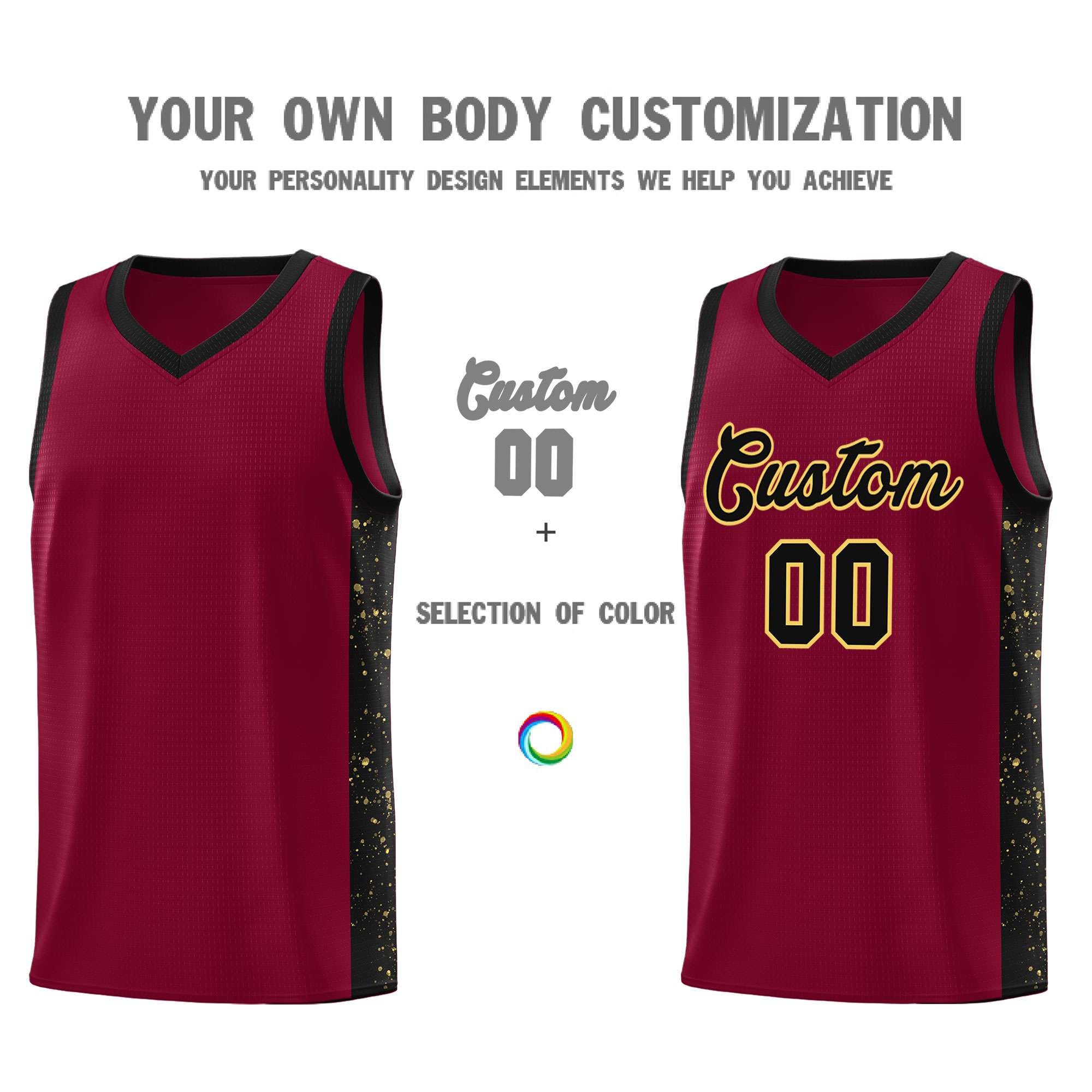 Custom Neon Green Navy-White Side Two-Tone Classic Sports Uniform Basketball Jersey |KXKSHOP
